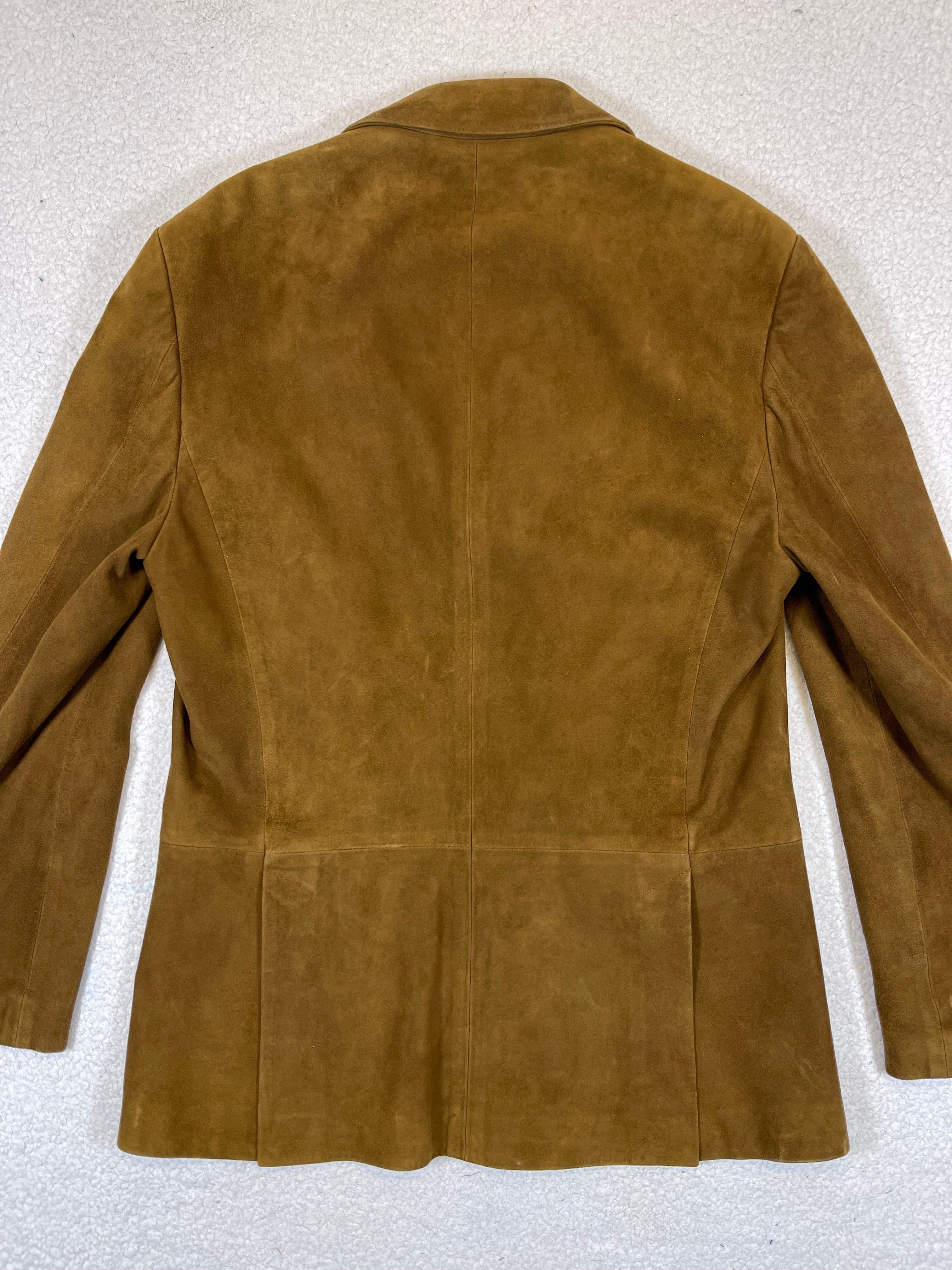 Polo Ralph Lauren Refined Goat Suede Blazer (Vintage 2000s)