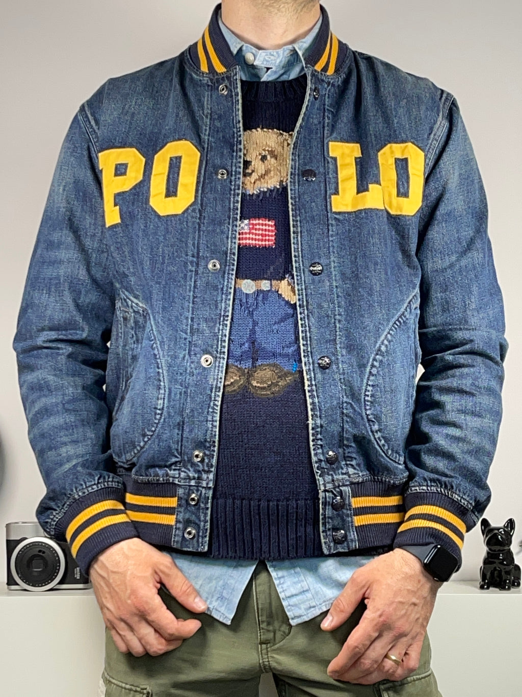Polo Ralph Lauren Denim Baseball Jacket