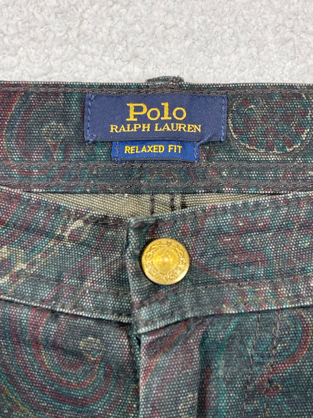 Polo Ralph Lauren Paisley Canvas Trousers (2022)