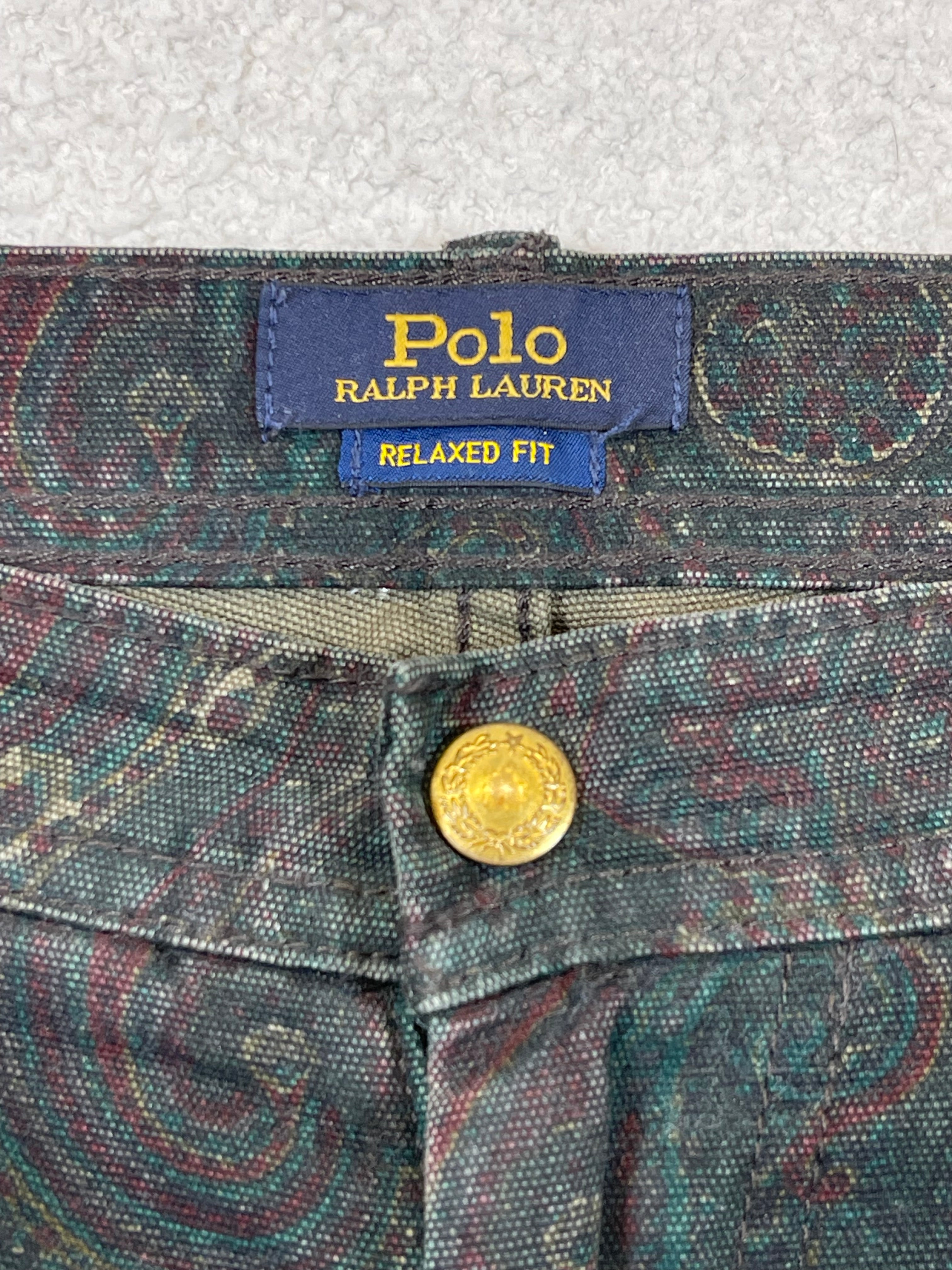Polo Ralph Lauren Paisley Canvas Trousers (2022)