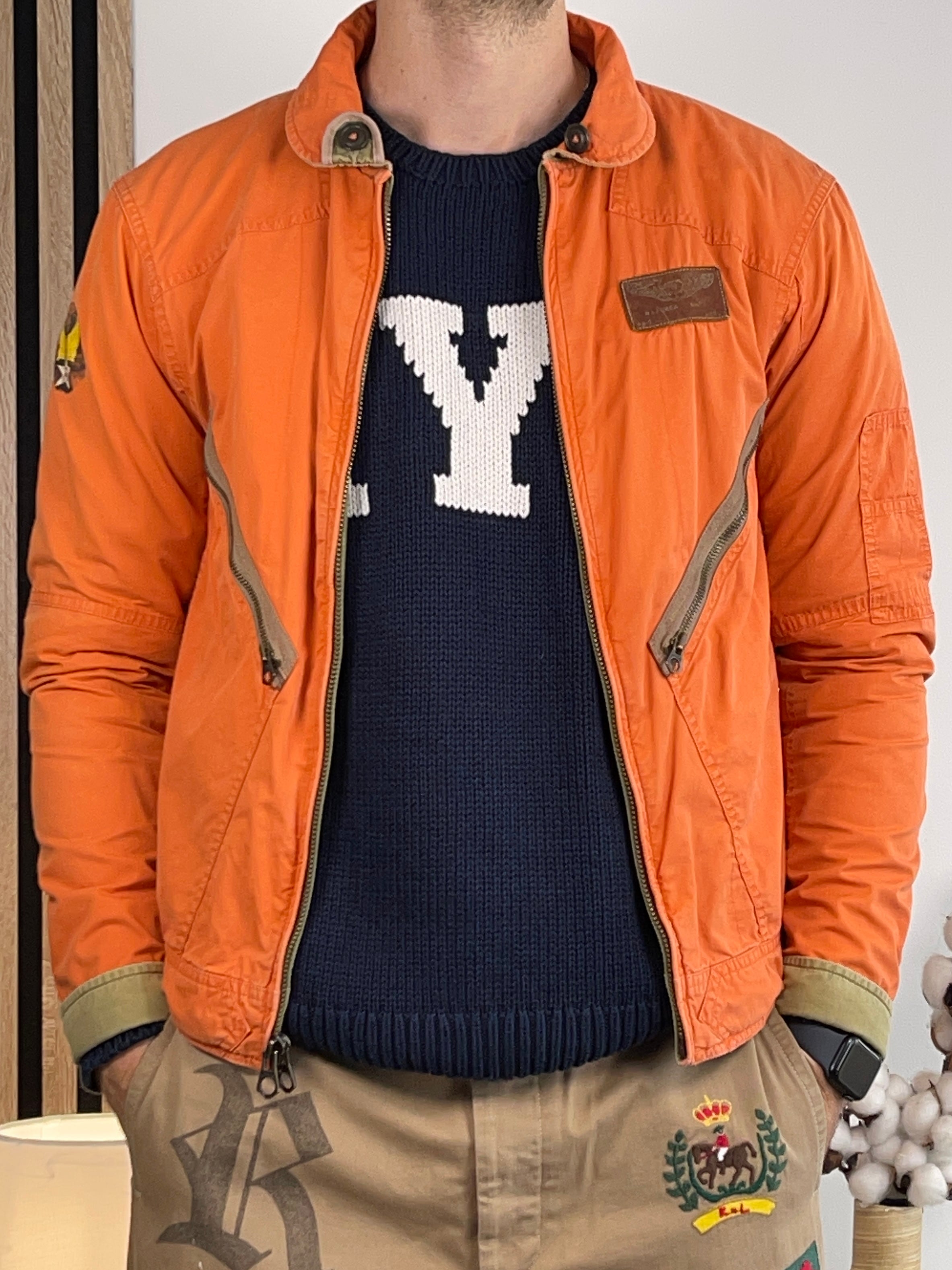 Polo Ralph Lauren & Co. Vintage Reversible Cotton Twill Field Jacket