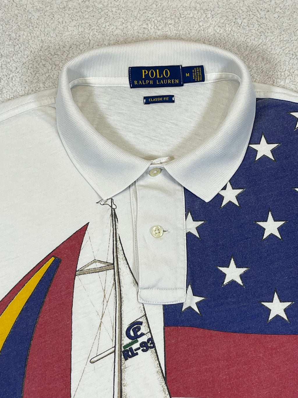 Polo Ralph Lauren CP RL-93 Cotton Jersey Polo Shirt