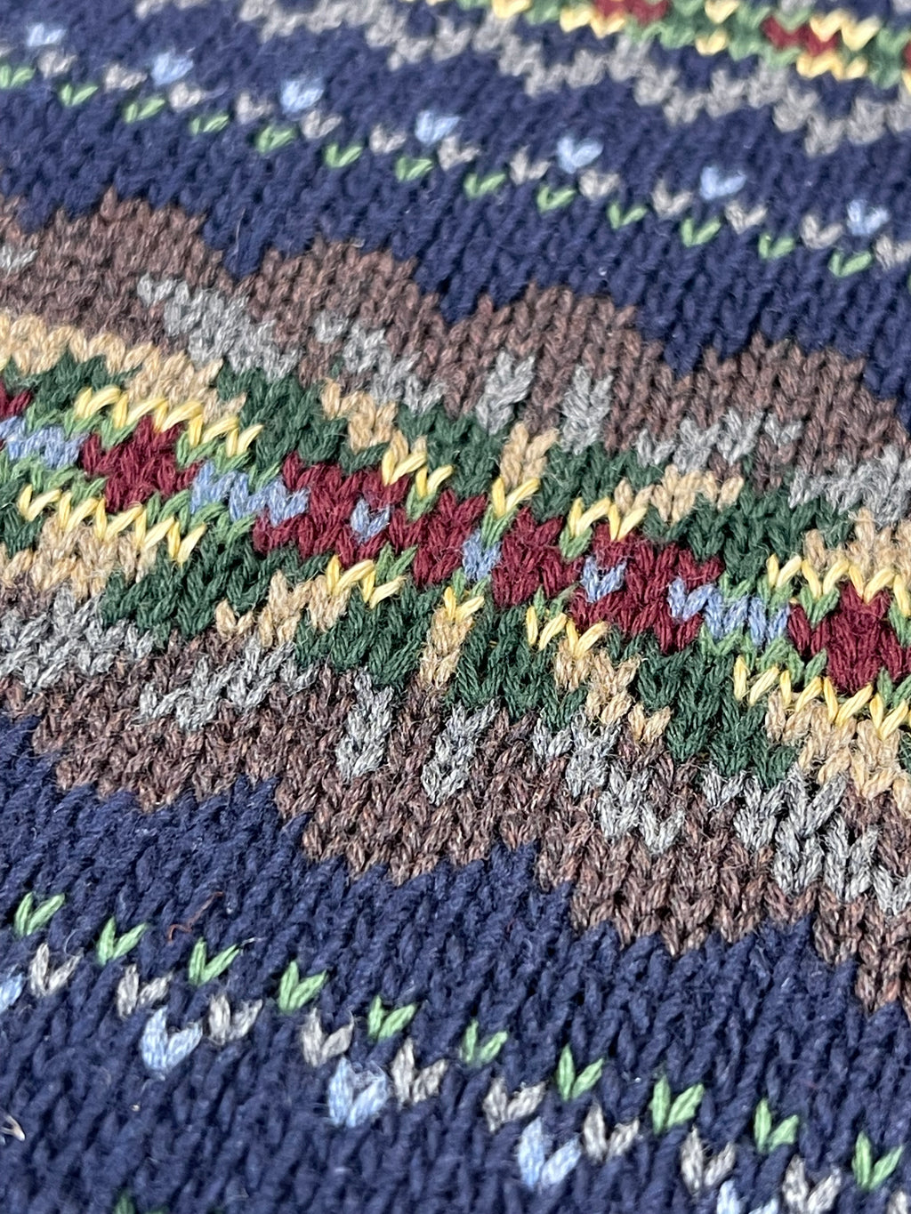Polo Ralph Lauren Fair Isle Cotton & Cashmere-Blend Sweater