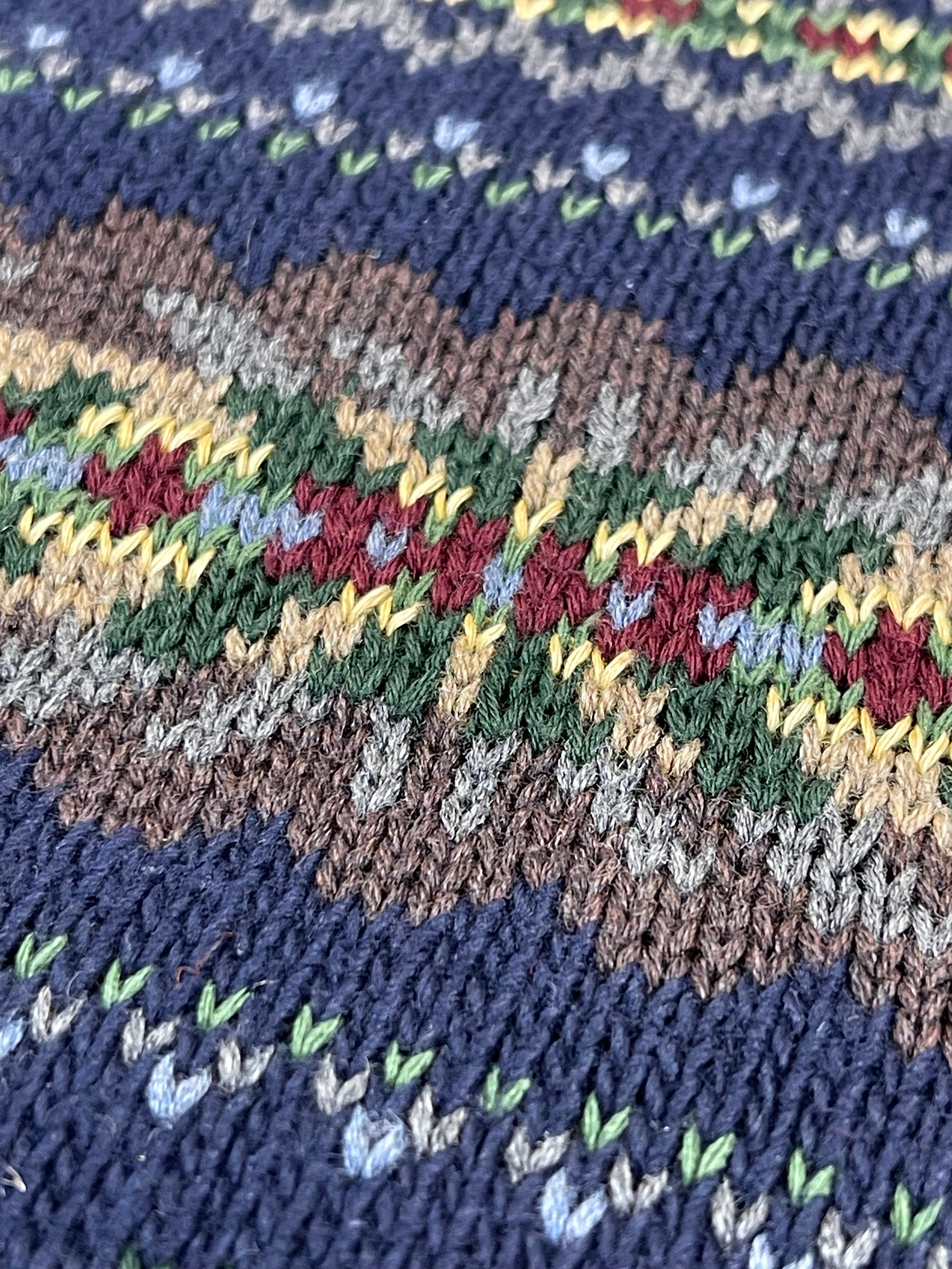 Polo Ralph Lauren Fair Isle Cotton & Cashmere-Blend Sweater