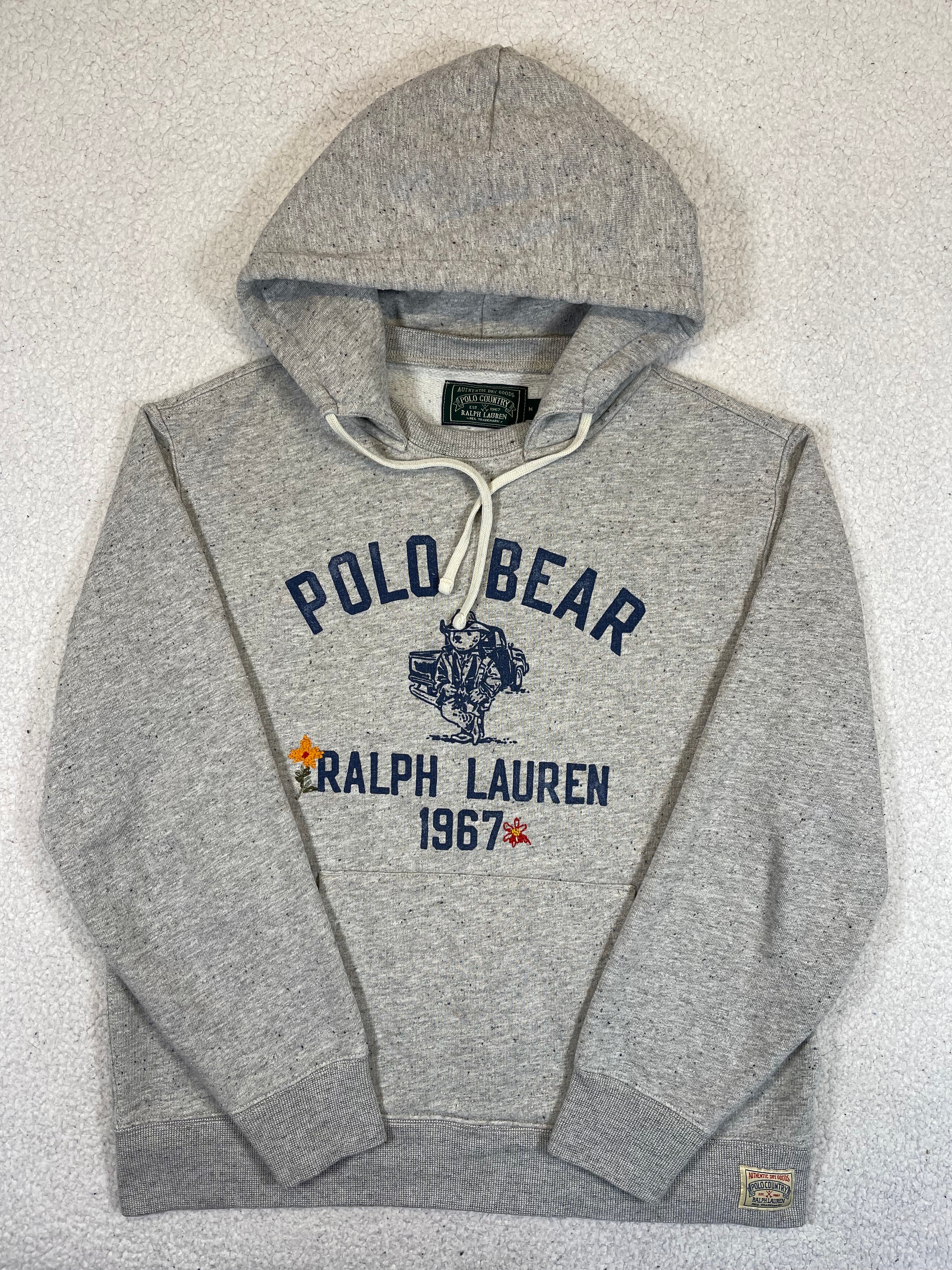 Polo Country Ralph Lauren Polo Bear Fleece Hoodie