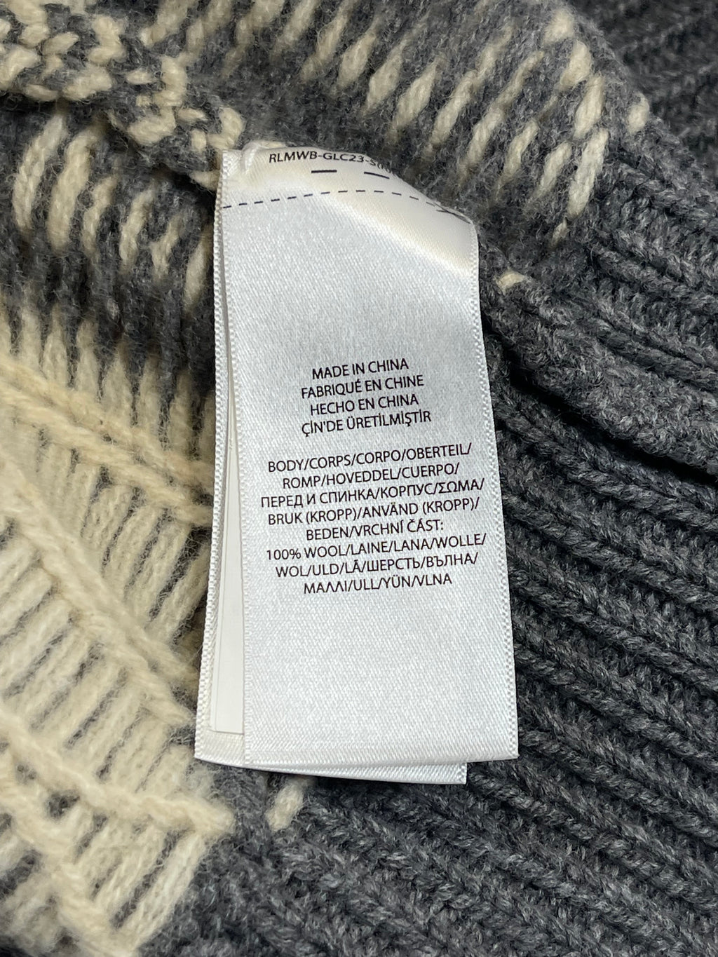Polo by Ralph Lauren Snowflake Intarsia Wool Sweater (2022)