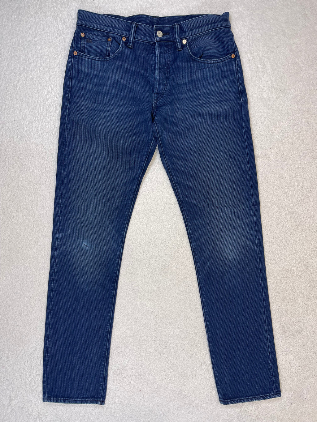 Ralph Lauren Double RL Indigo Corduroy Trousers