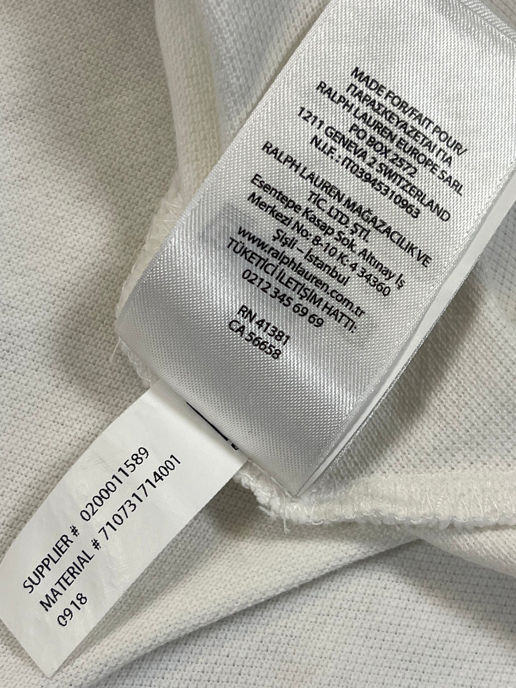 Polo Ralph Lauren Polo Bear Long-Sleeve Cotton Piqué Polo Shirt M