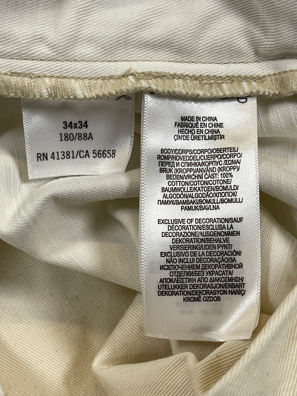 Polo Ralph Lauren Patterned Carpenter Canvas Trousers