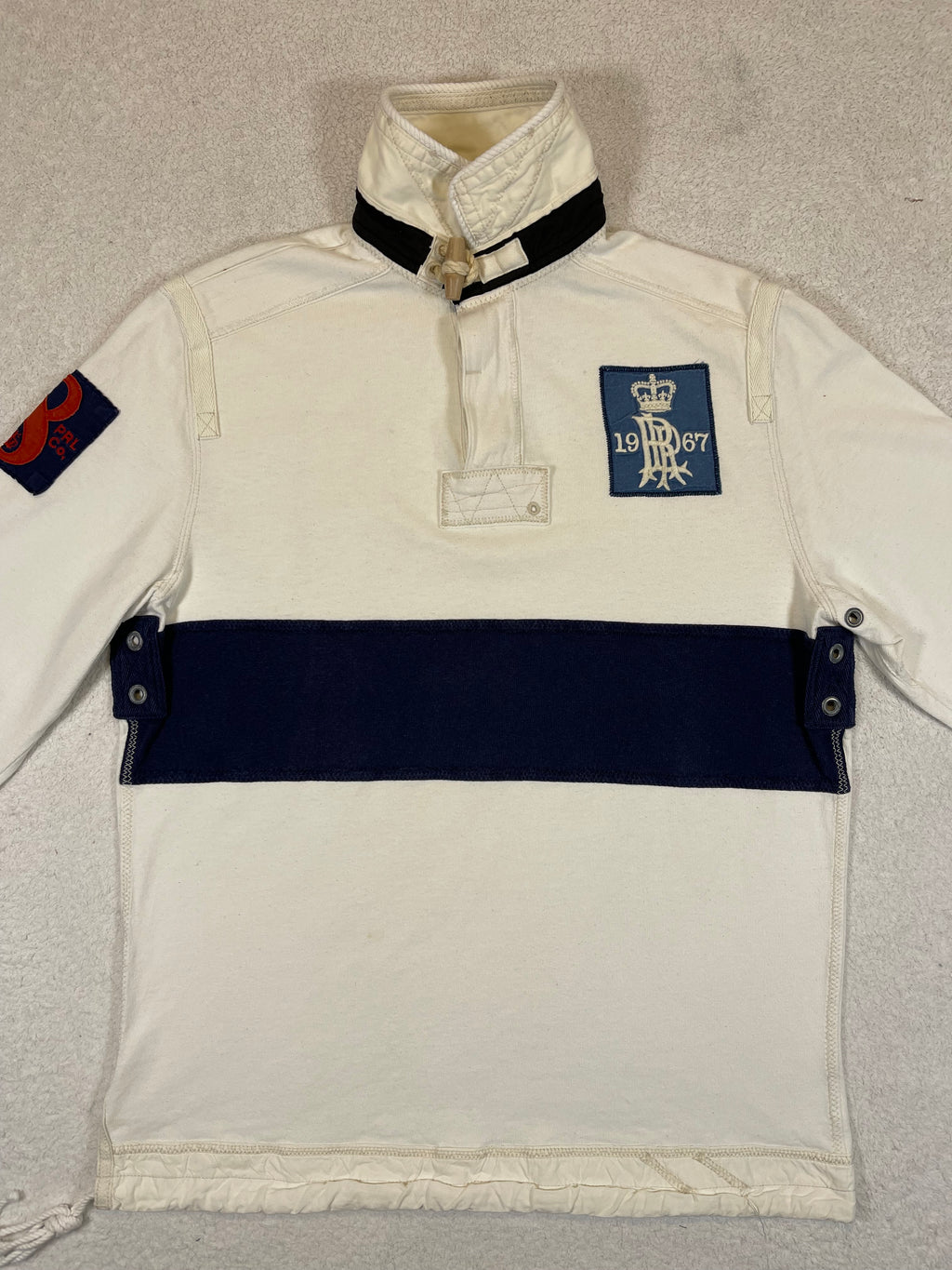 Polo by Ralph Lauren Vintage P.R.L.C. Nautical Rugby Shirt