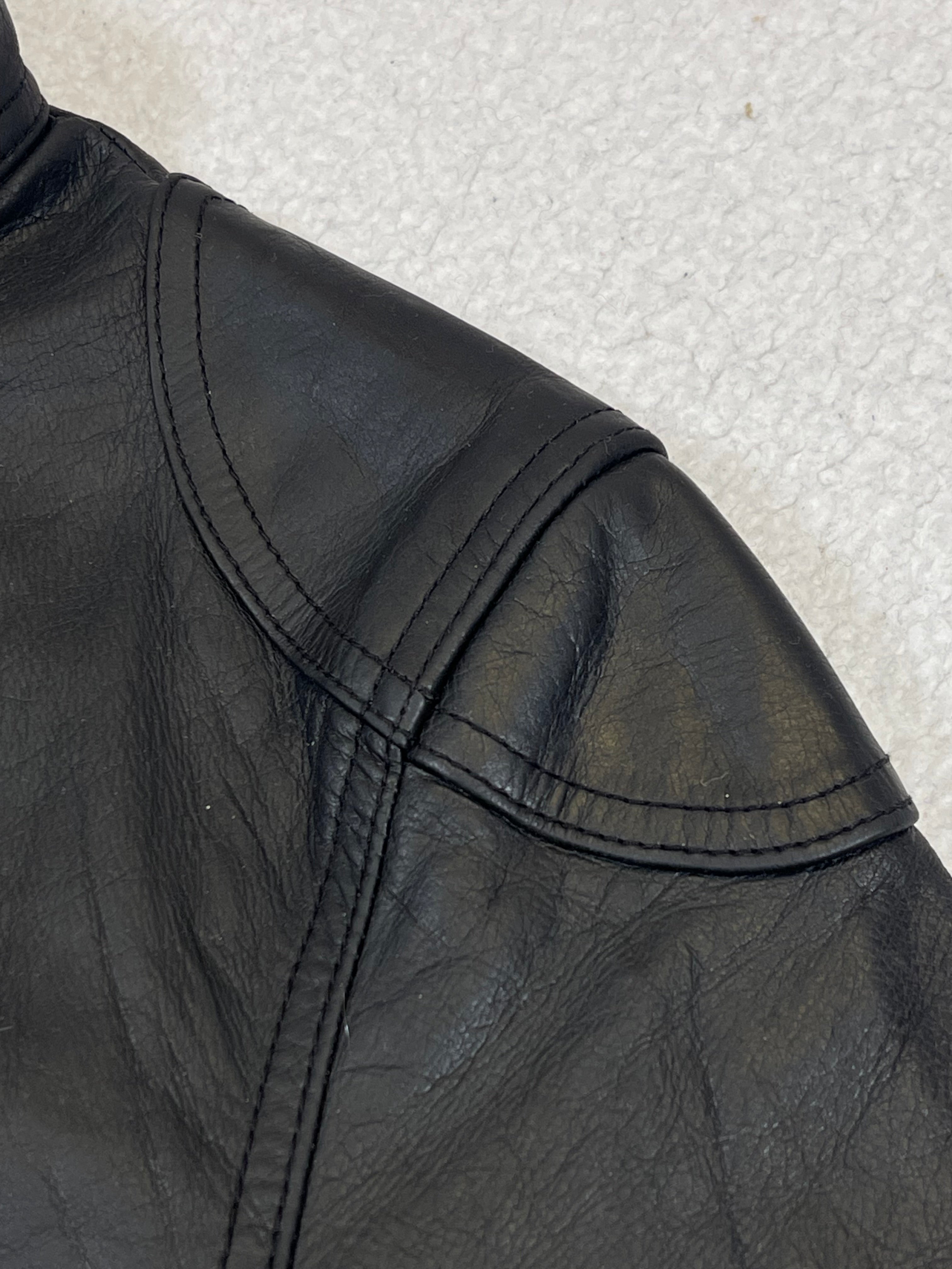 Polo Jeans Co. Ralph Lauren Vintage Genuine Cowhide Motorcycle Jacket