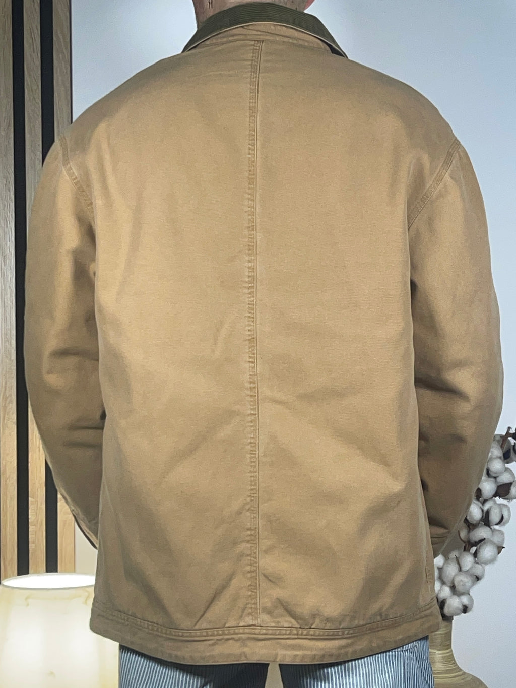 Polo Ralph Lauren Wool-Lined Canvas Workwear Jacket — Made in USA (Vintage 2000s)
