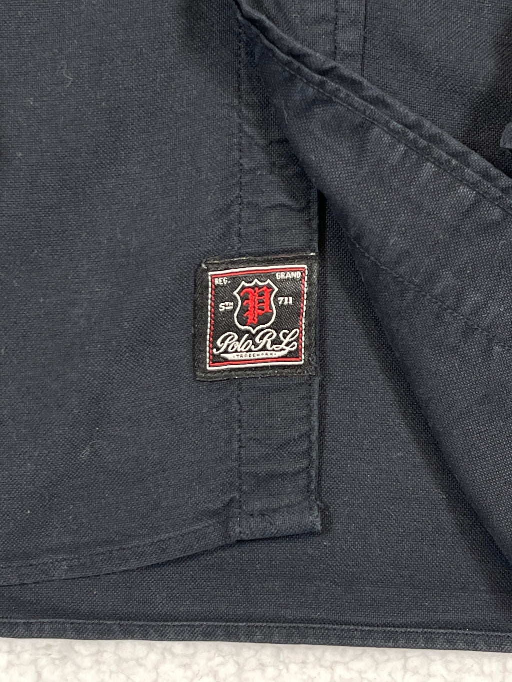 Polo Ralph Lauren Oxford Patch Cotton Shirt (Vintage)