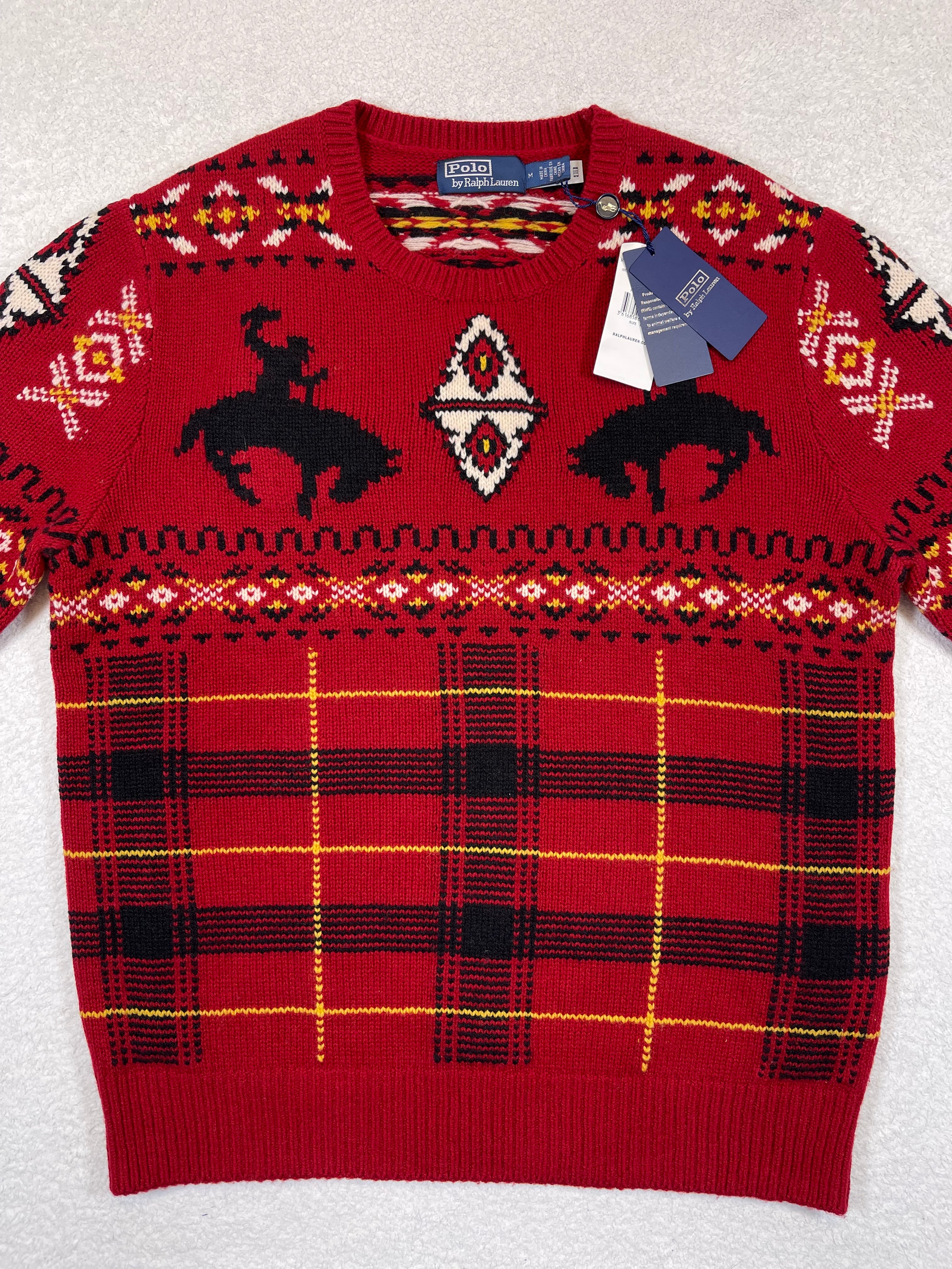 Polo by Ralph Lauren Western-Inspired Fair Isle Sweater (2023)
