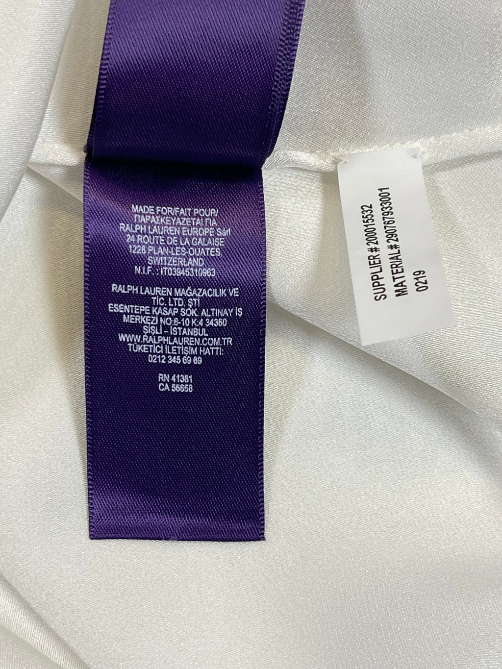 Ralph Lauren Collection Embroidered Satin Western Shirt