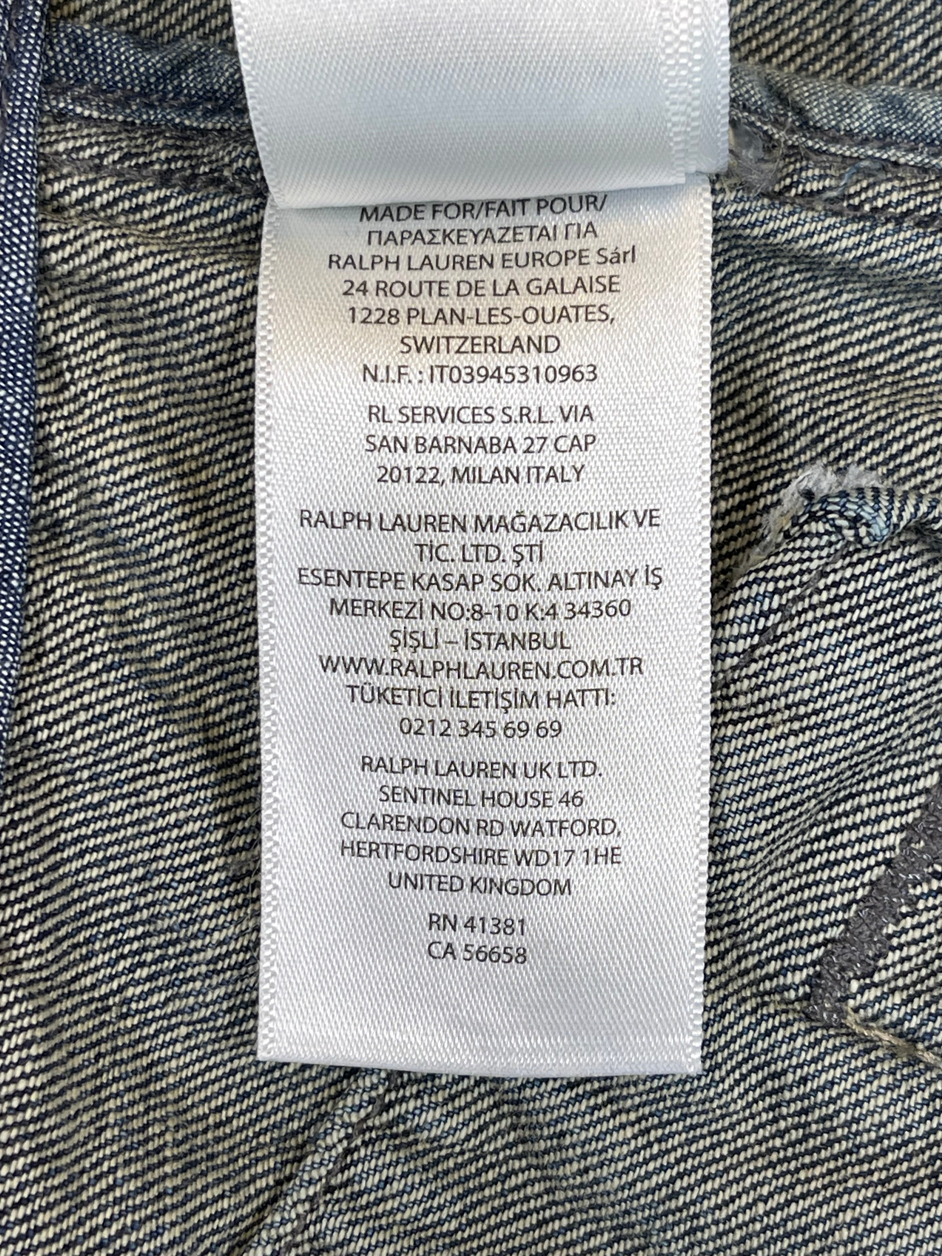 Polo Ralph Lauren Denim Baseball Jacket