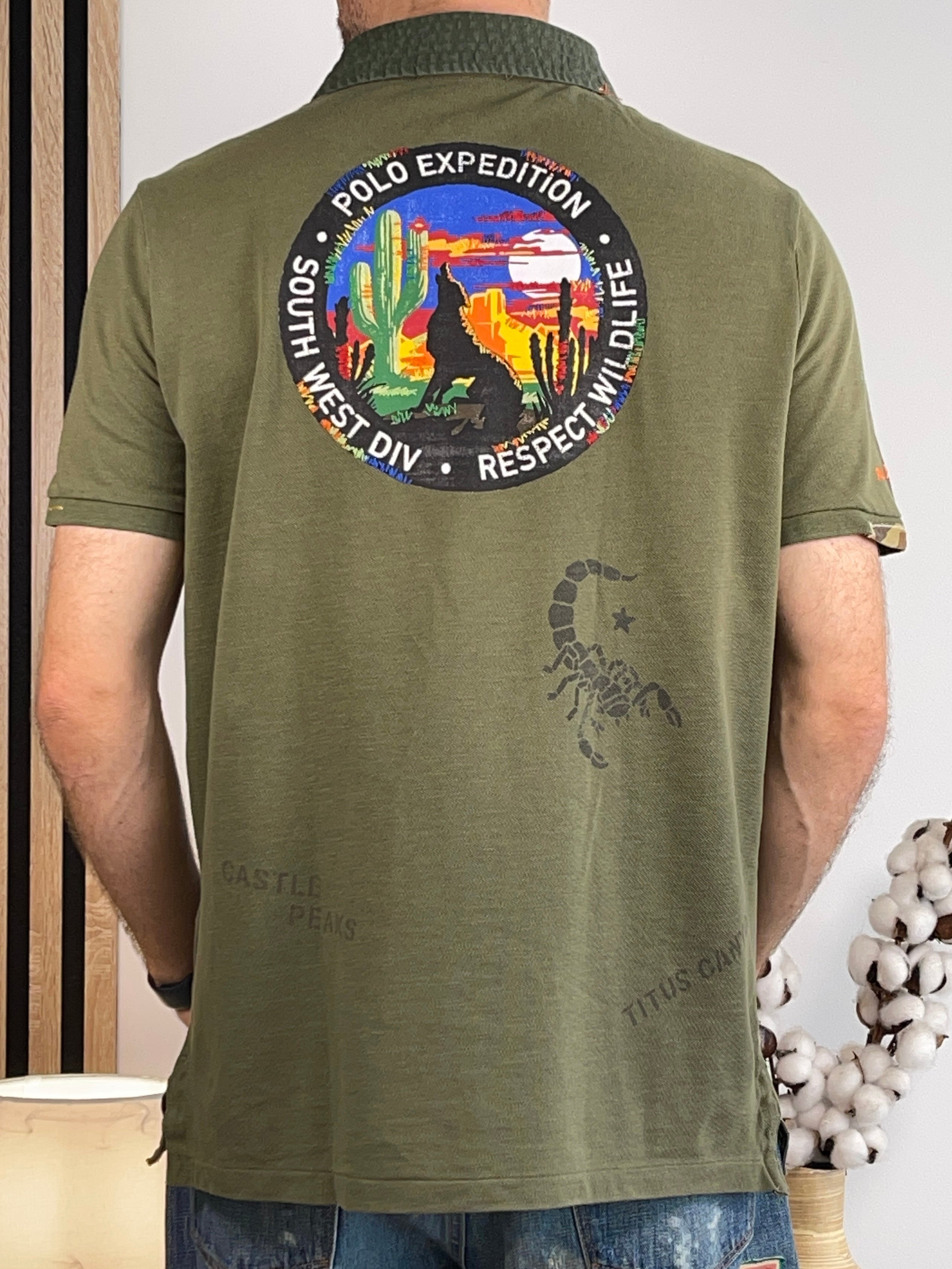 Polo by Ralph Lauren Polo Expedition Aged Piqué Polo Shirt (2022)