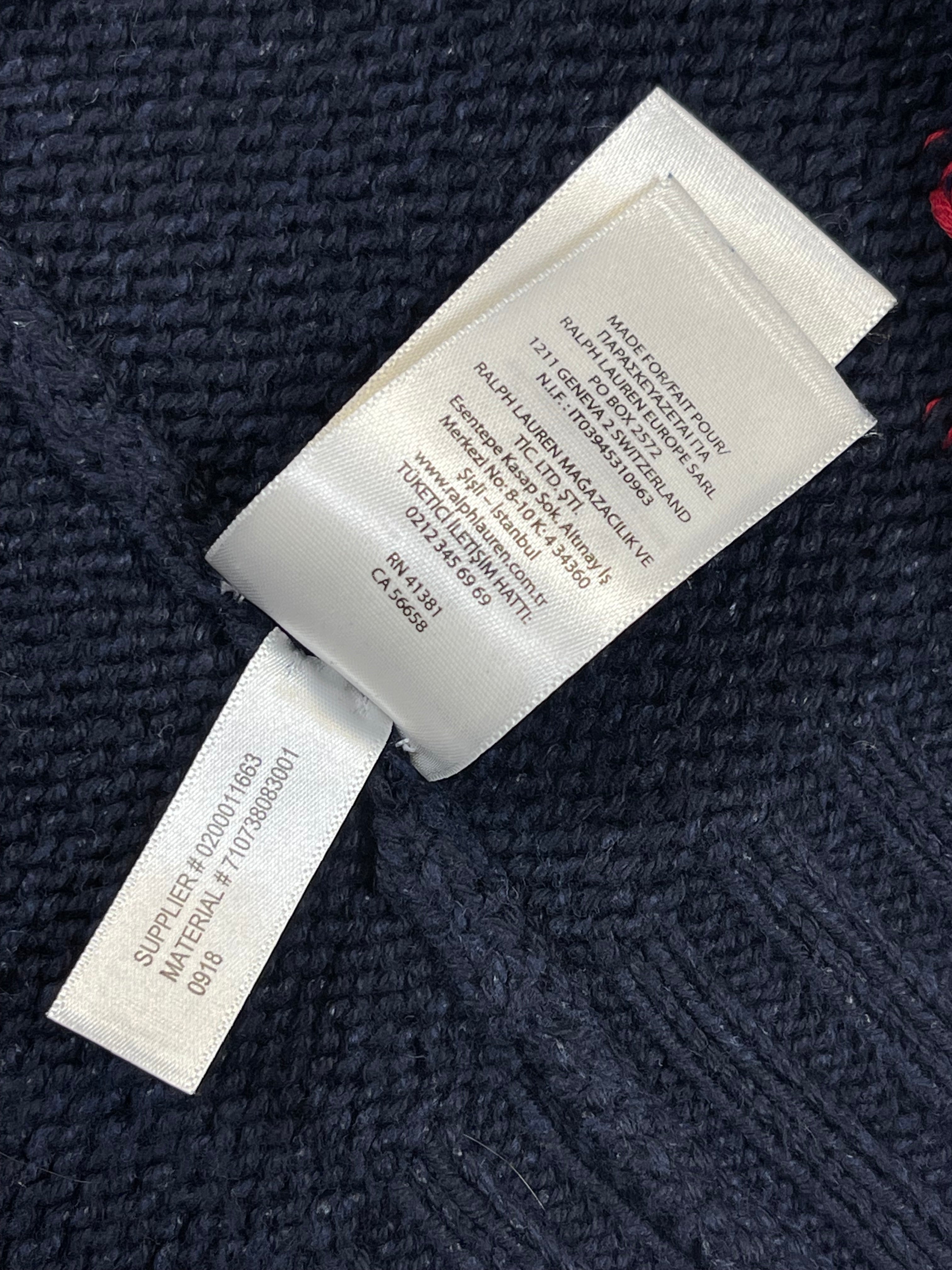 Polo Ralph Lauren 50th Anniversary Polo Bear Sweater