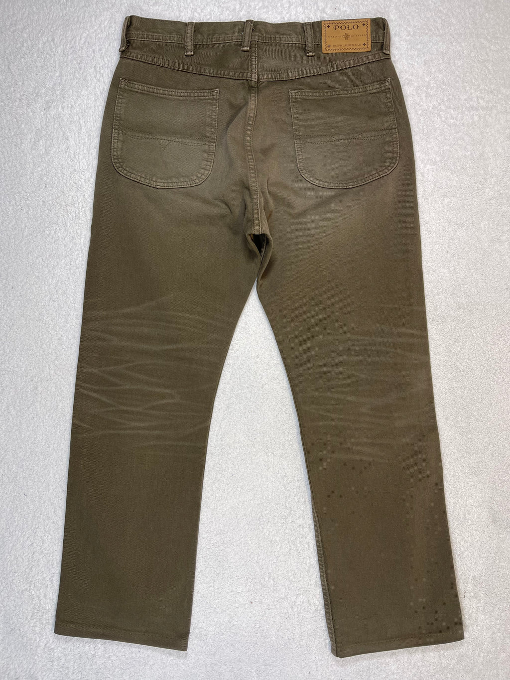 Polo Ralph Lauren × Naiomi Glasses Garment-Dyed Heritage Rider Jeans (2023)