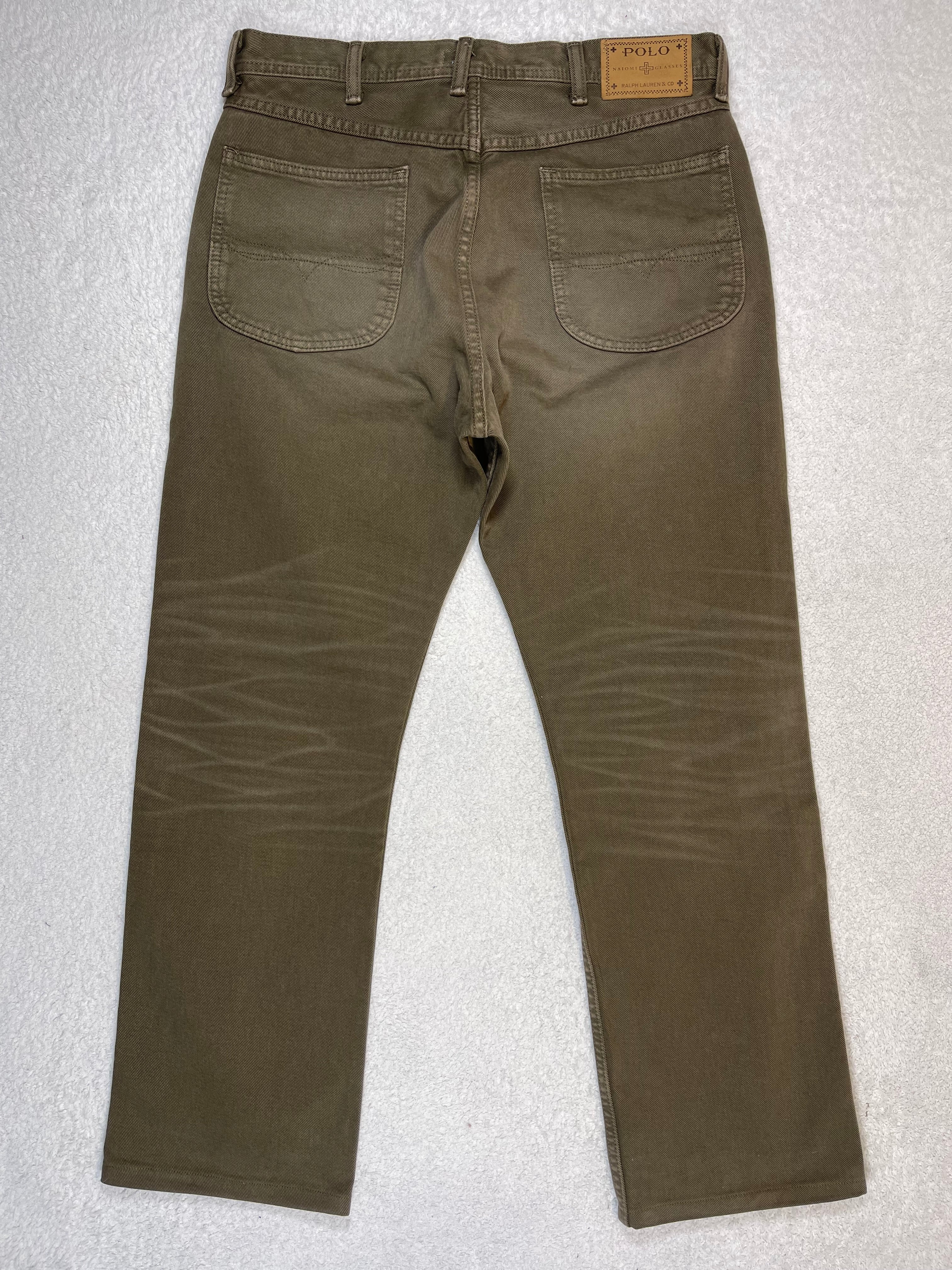 Polo Ralph Lauren × Naiomi Glasses Garment-Dyed Heritage Rider Jeans (2023)
