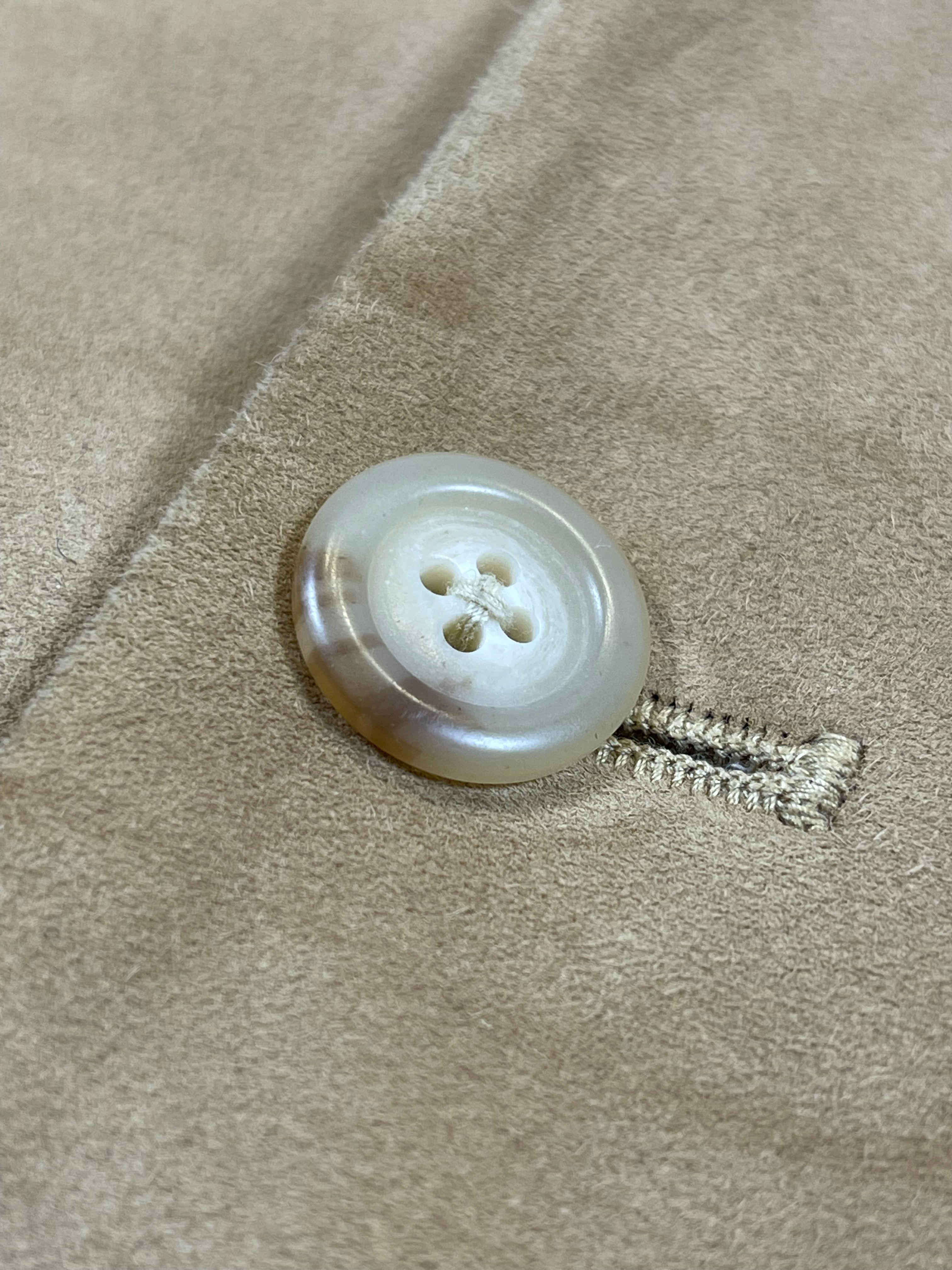 Ralph Lauren Vintage Goat Suede Blazer