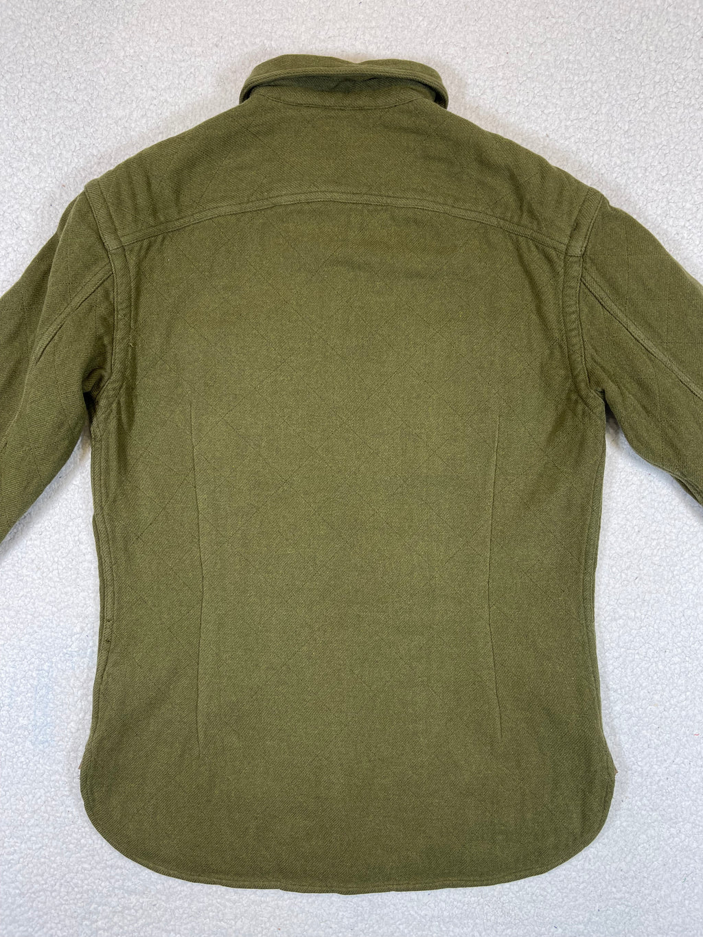 RRL Double RL Quilted Jacquard Overshirt
