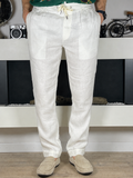 Ralph Lauren Purple Label Linen Dobby Trousers (2022)