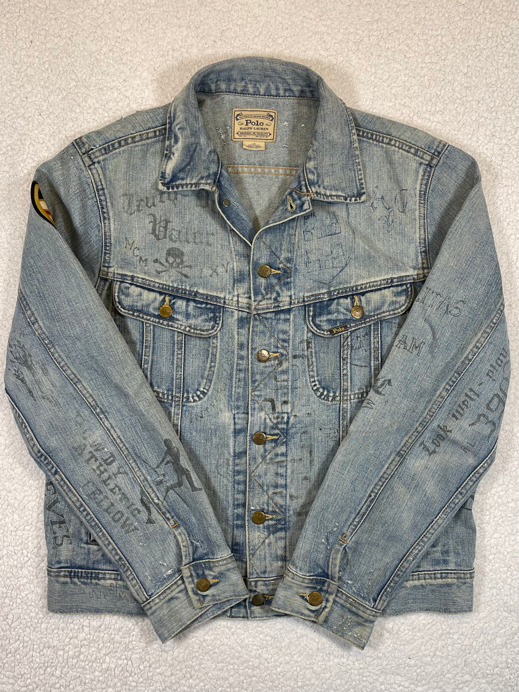 Polo Ralph Lauren Polo Rugby Graphic Denim Jacket
