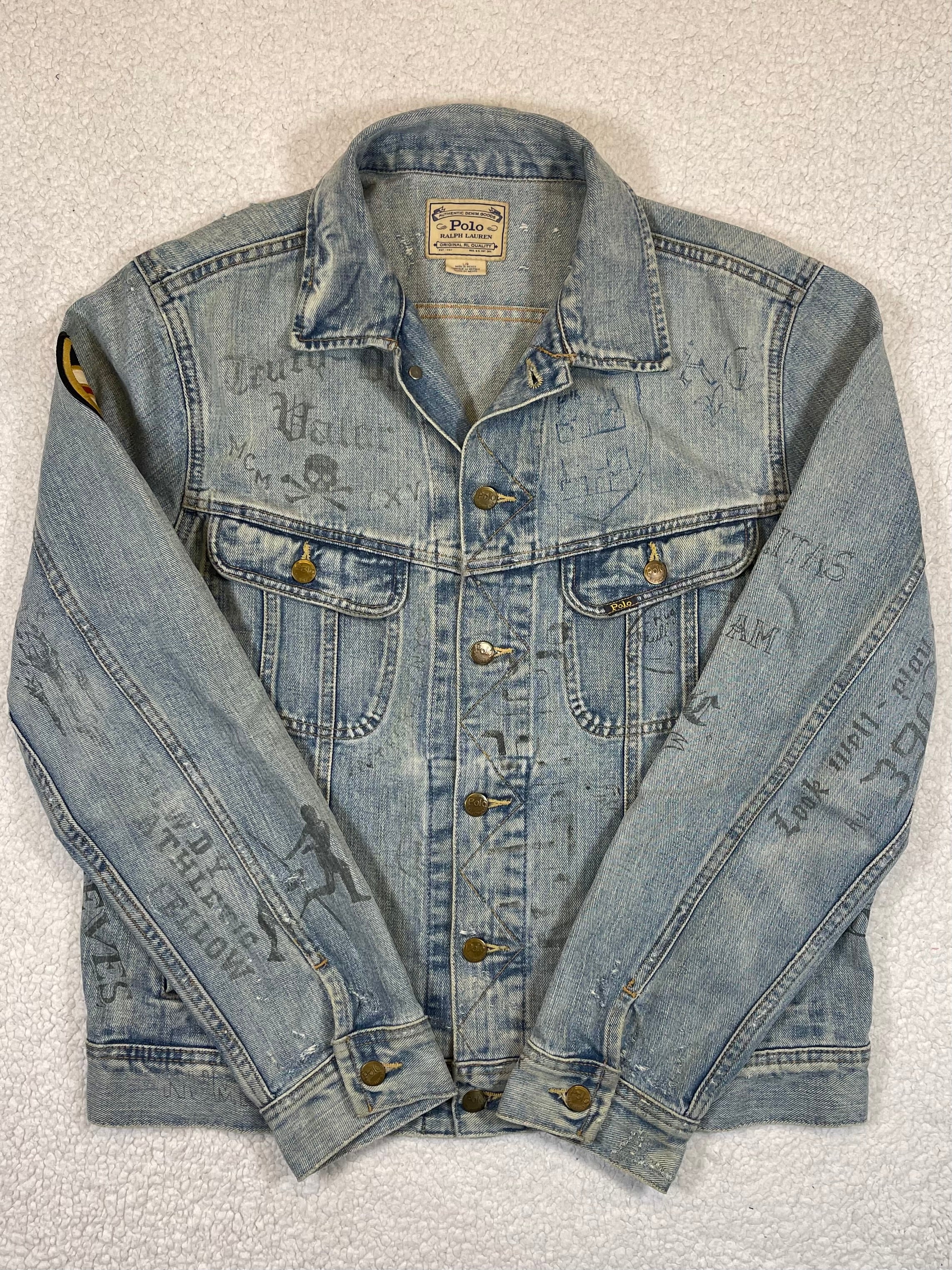 Polo Ralph Lauren Polo Rugby Graphic Denim Jacket
