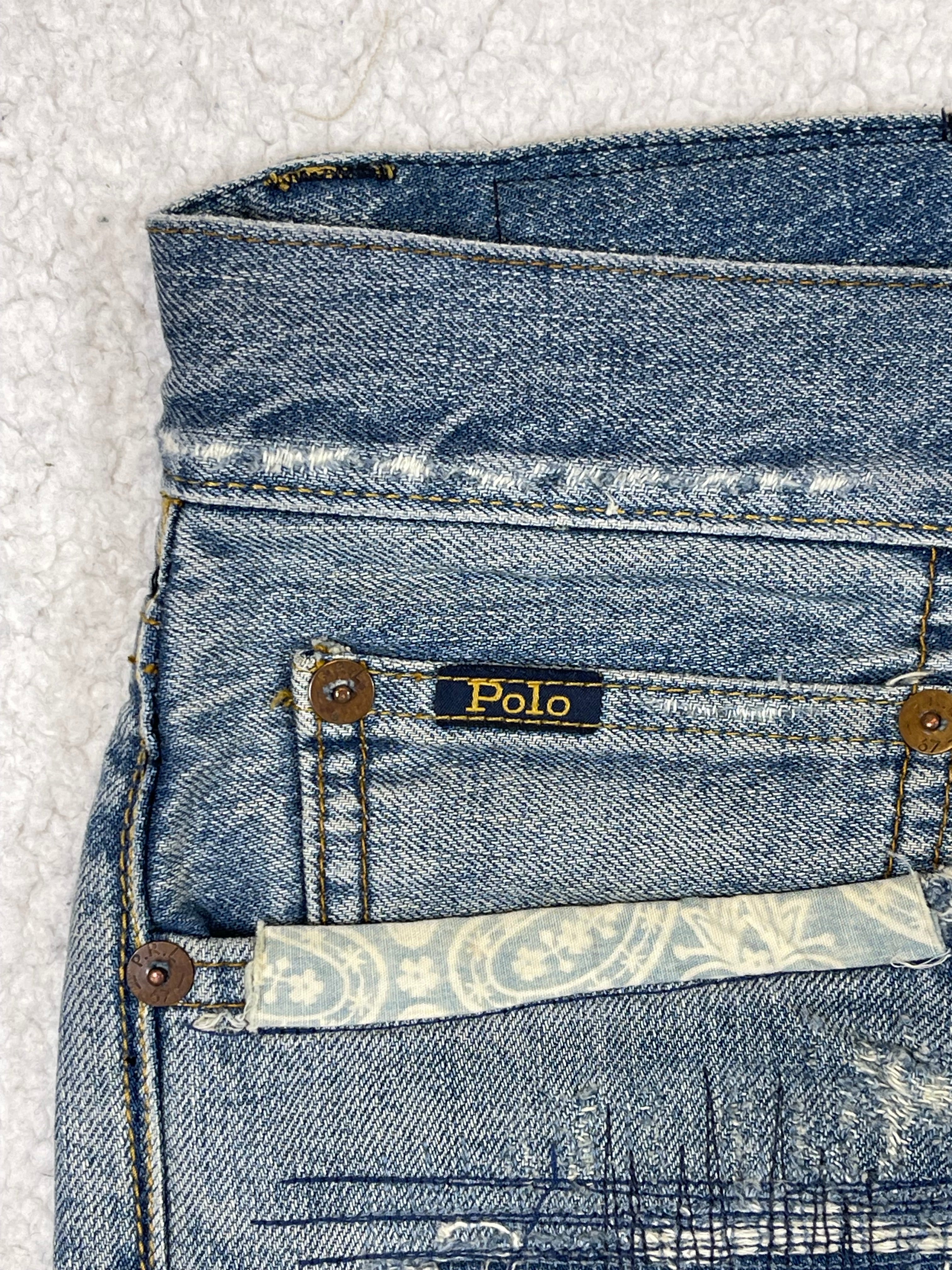 Polo Ralph Lauren Limited Edition Repaired Denim Jeans