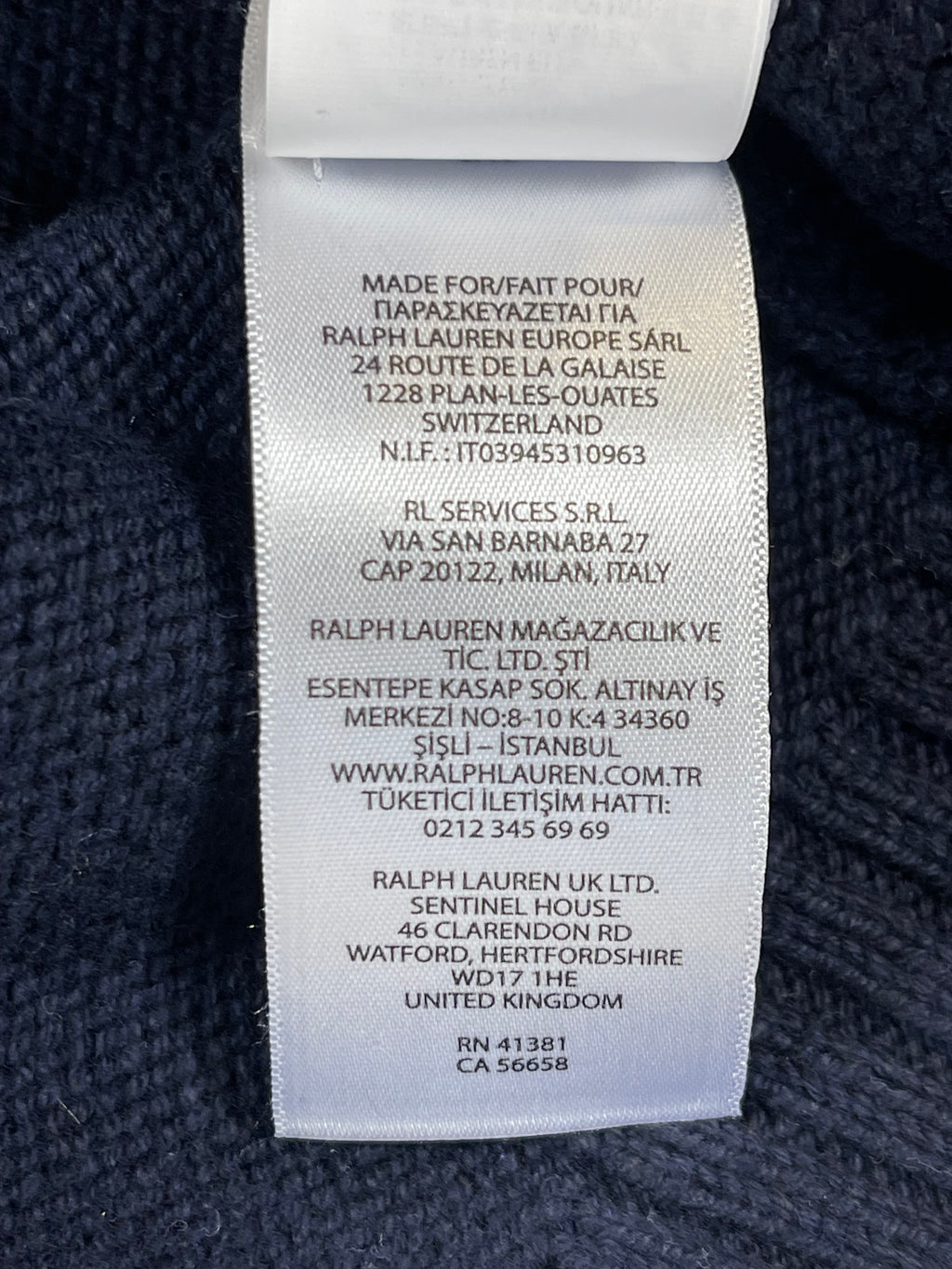Polo by Ralph Lauren Polo Bear 4x4 Cotton Sweater (2023)