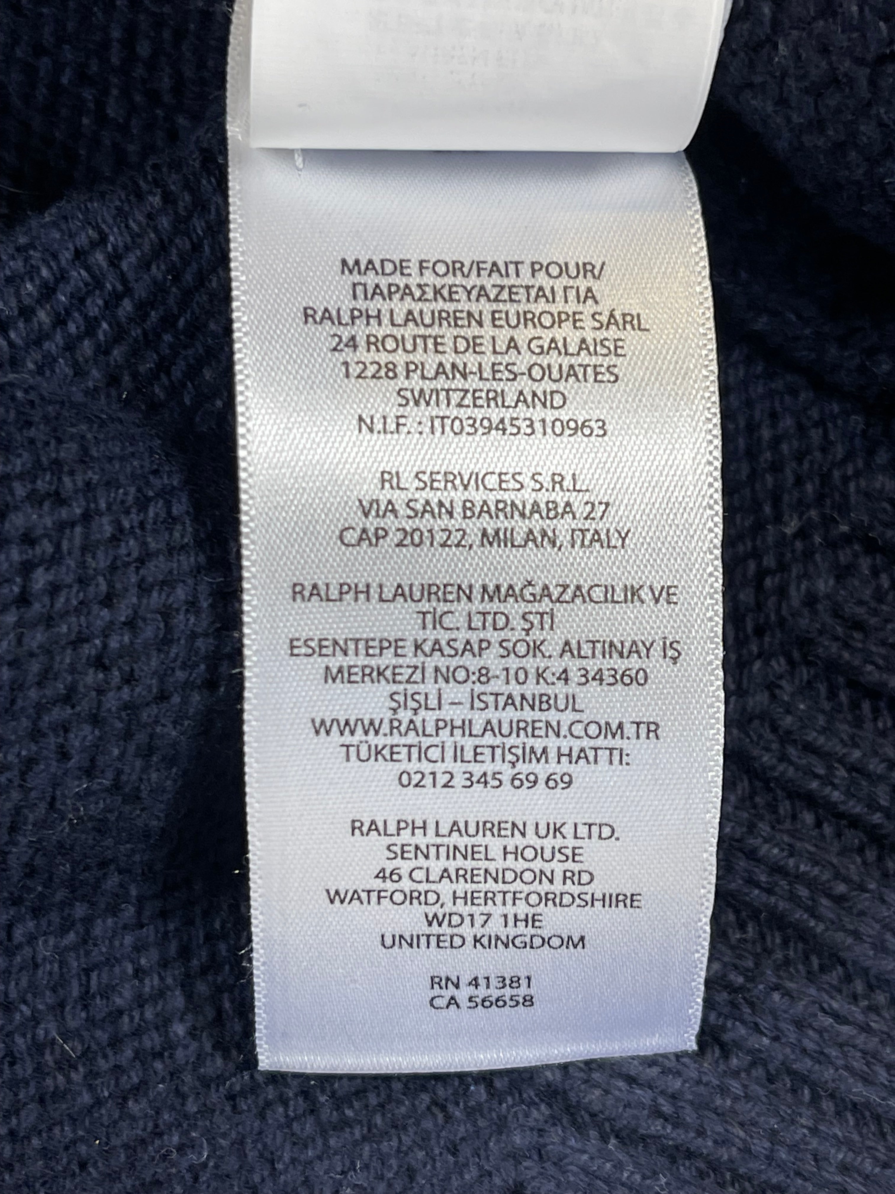 Polo by Ralph Lauren Polo Bear 4x4 Cotton Sweater (2023)