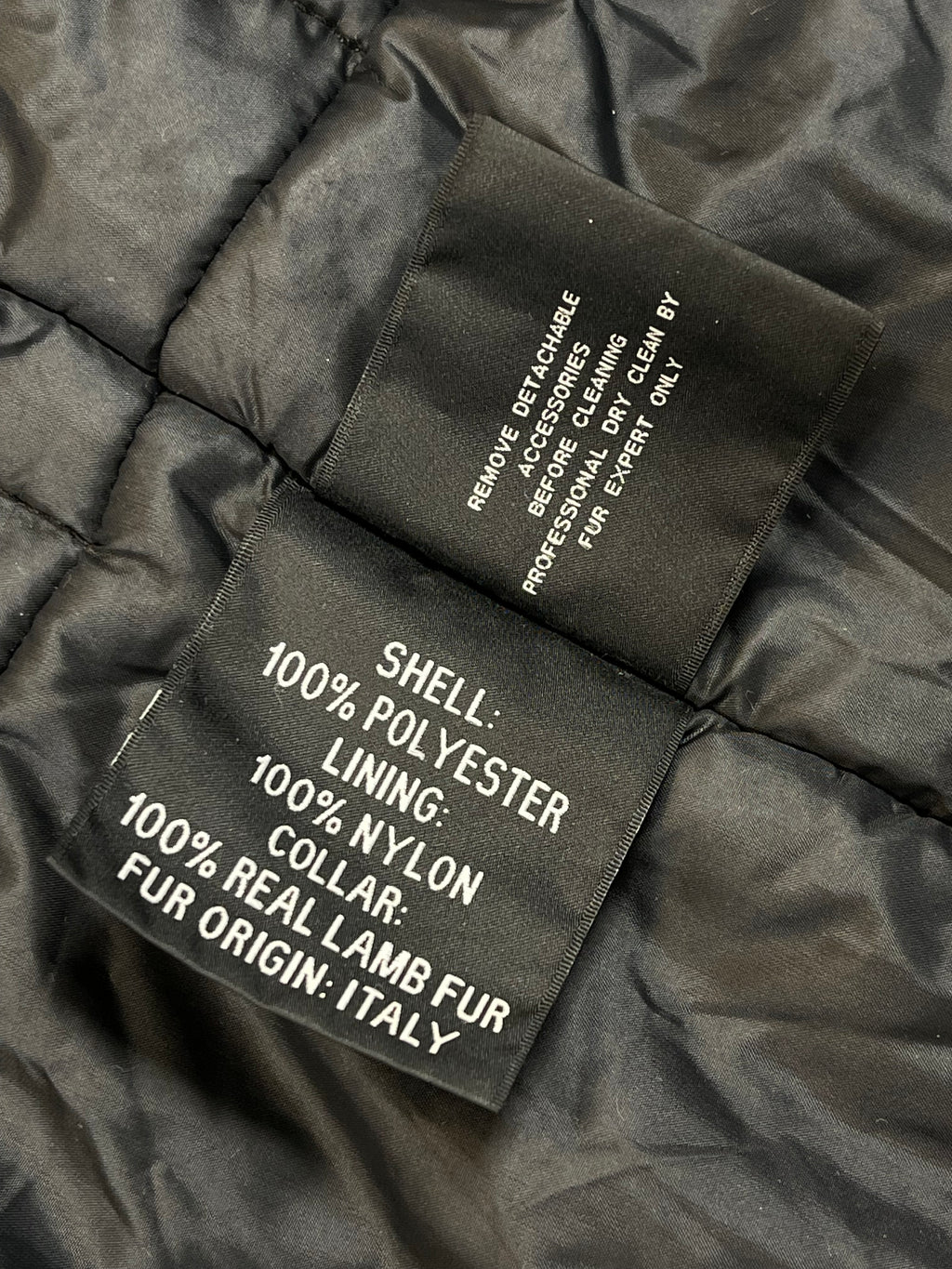 Ralph Lauren Black Label Shearling Collar Peacoat (Vintage)