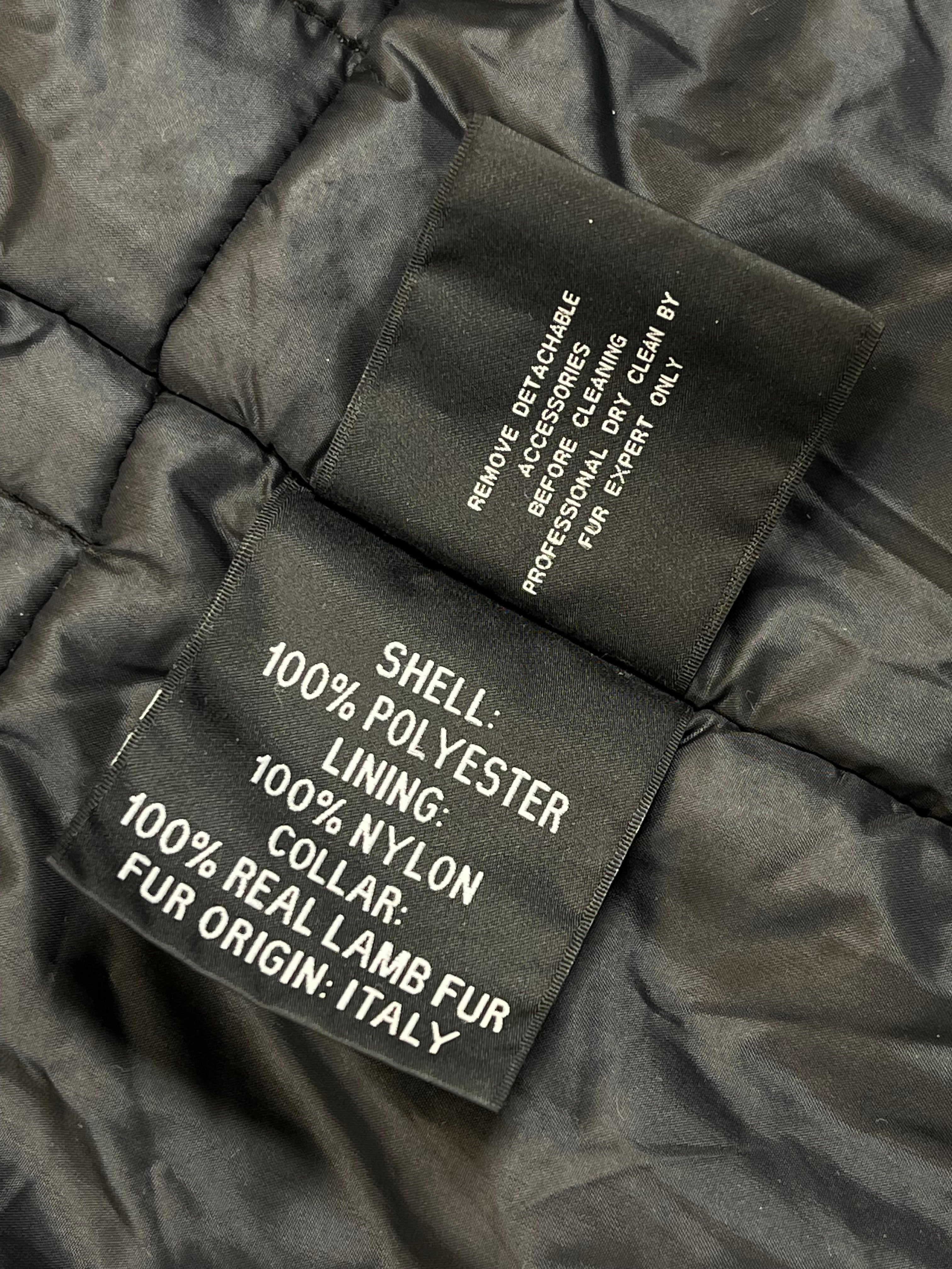 Ralph Lauren Black Label Shearling Collar Peacoat (Vintage)