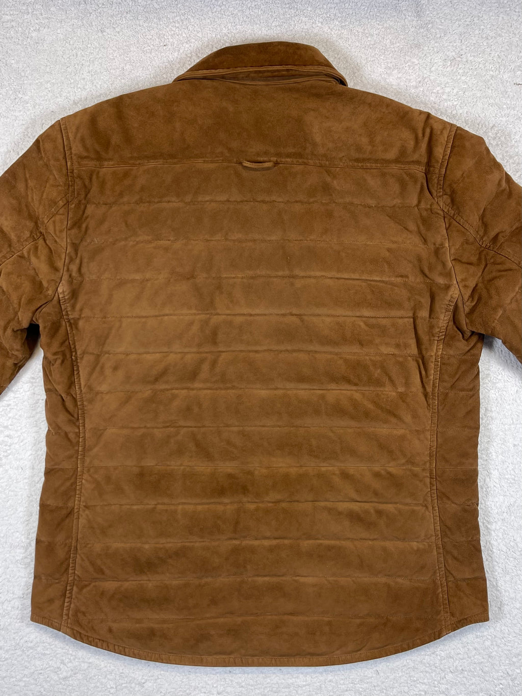 Polo Ralph Lauren Quilted Lamb Suede Down Jacket