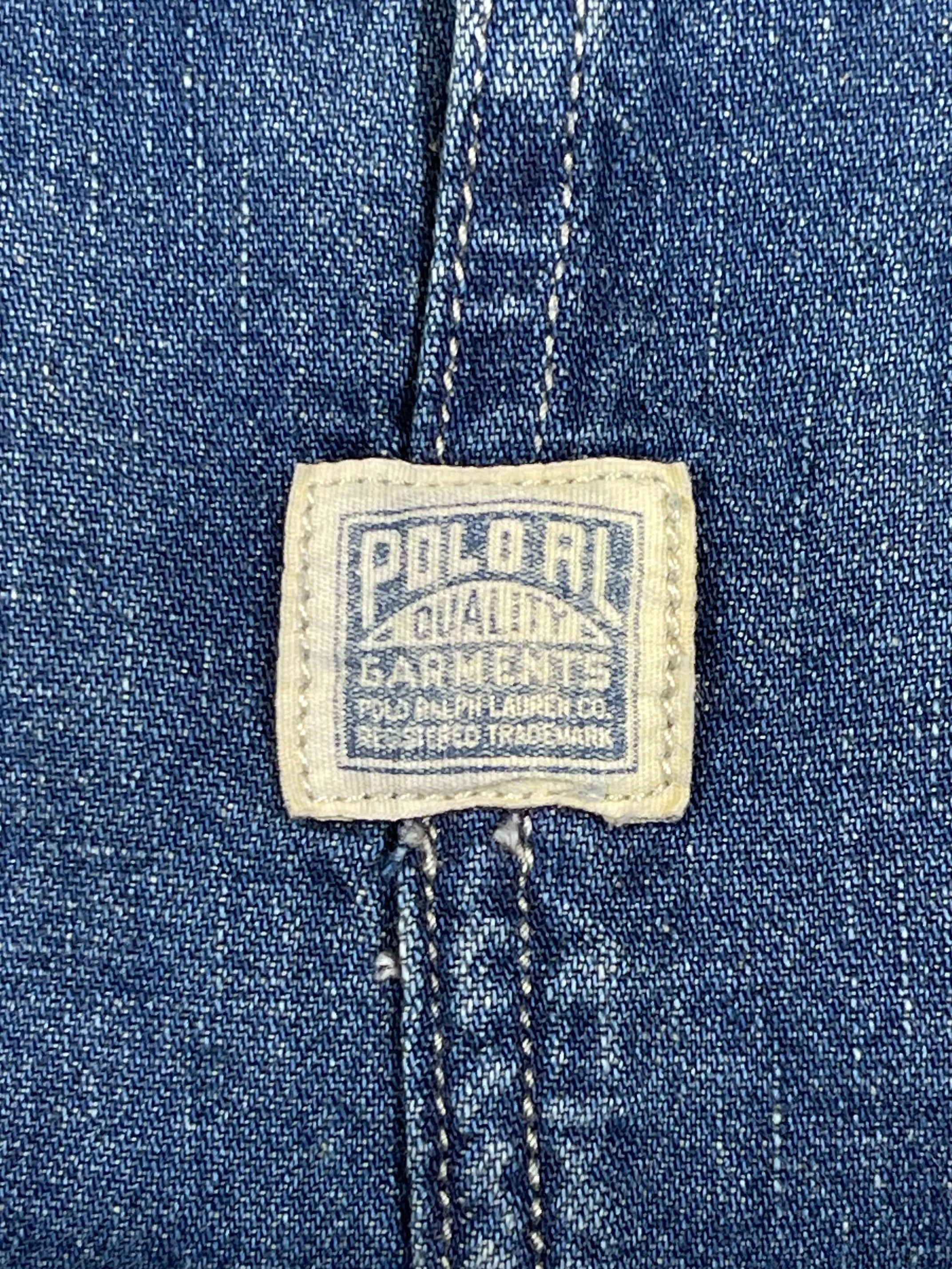 Polo Ralph Lauren Indigo Denim Jumpsuit