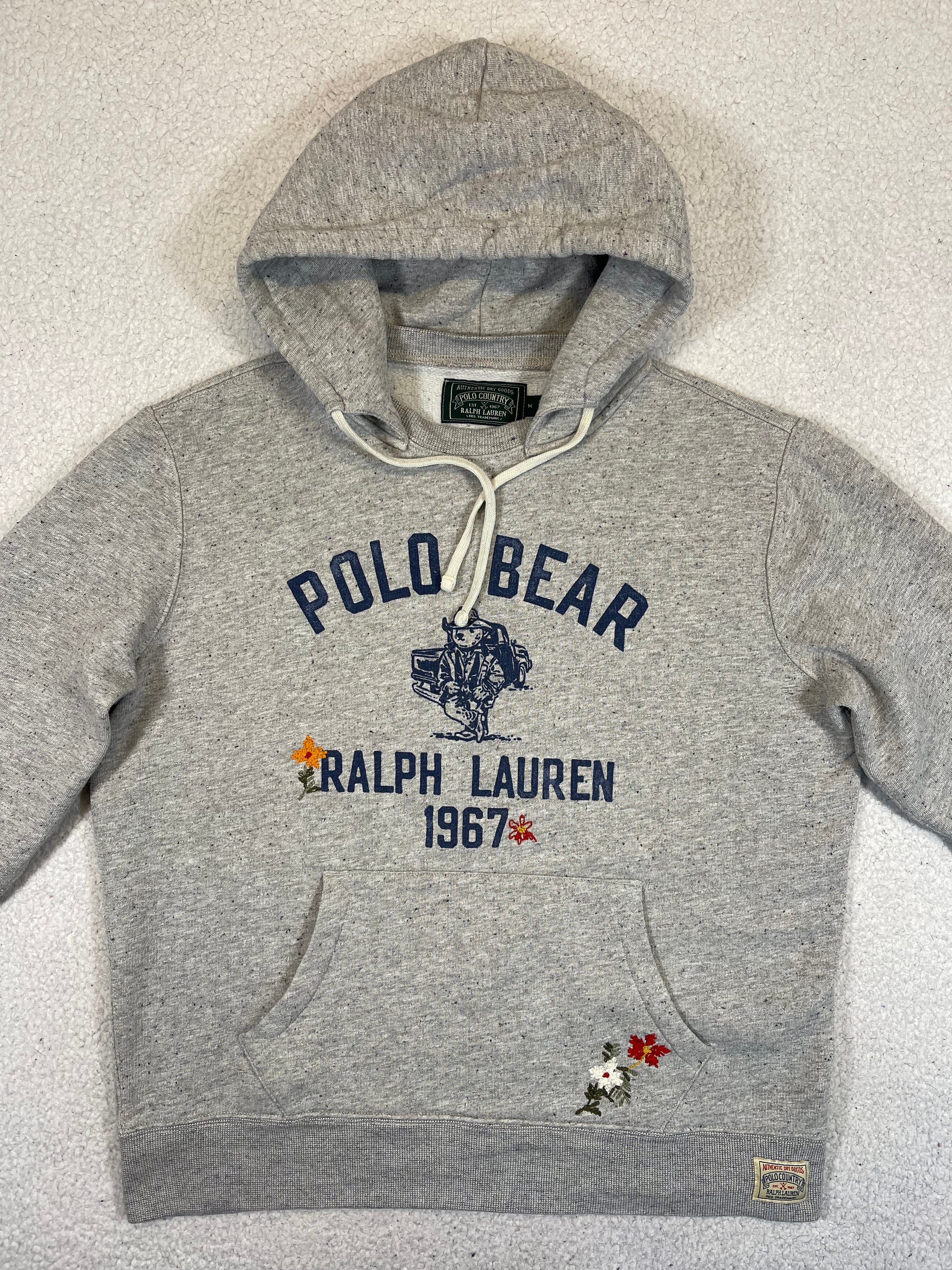 Polo Country Ralph Lauren Polo Bear Fleece Hoodie