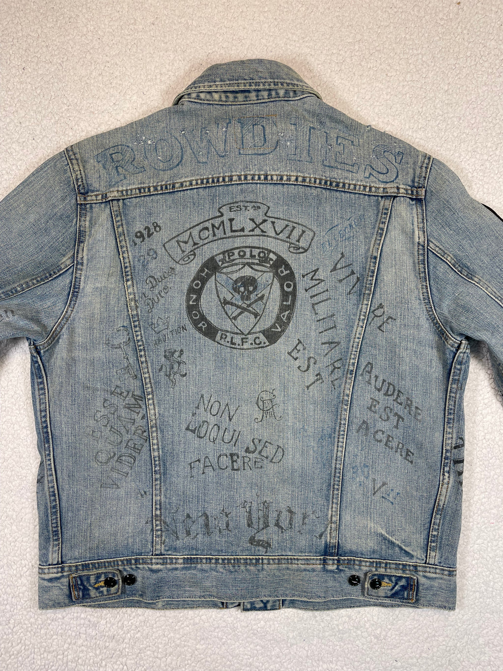 Polo Ralph Lauren Polo Rugby Graphic Denim Jacket