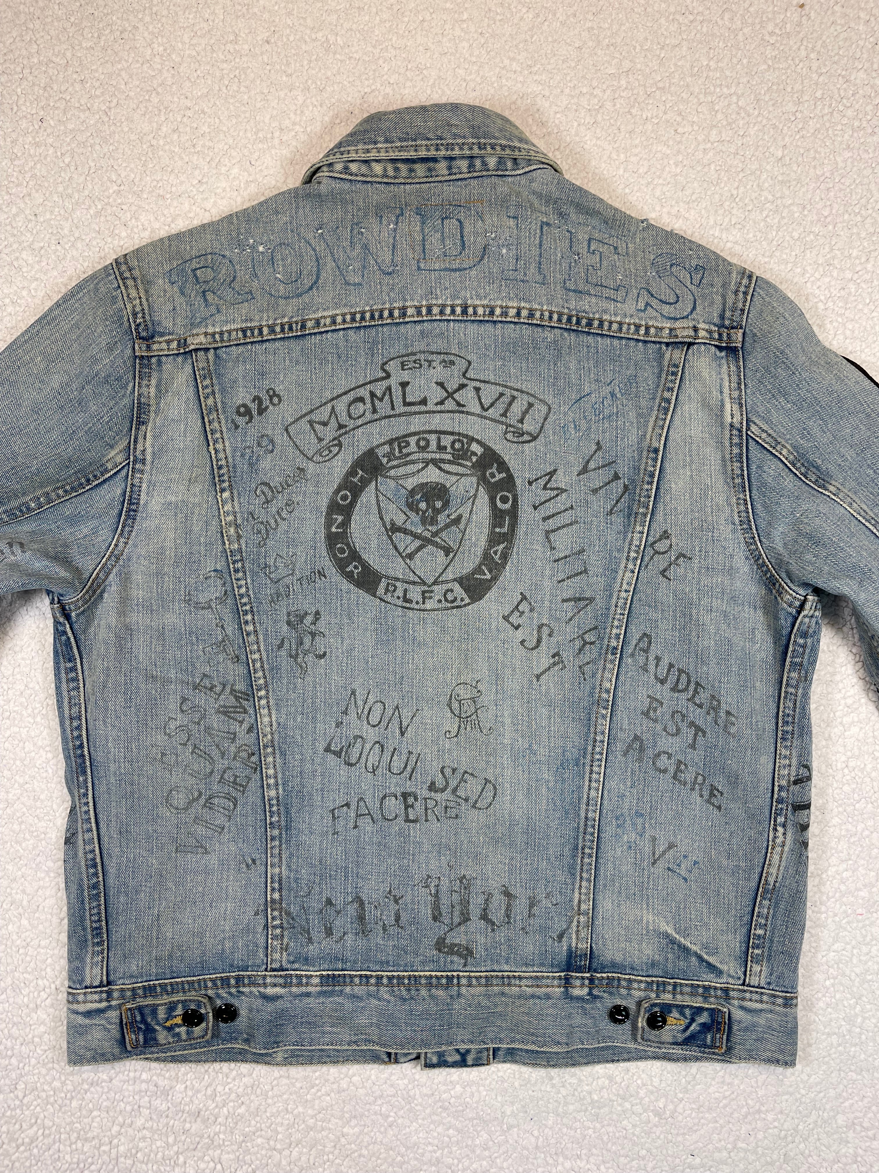 Polo Ralph Lauren Polo Rugby Graphic Denim Jacket