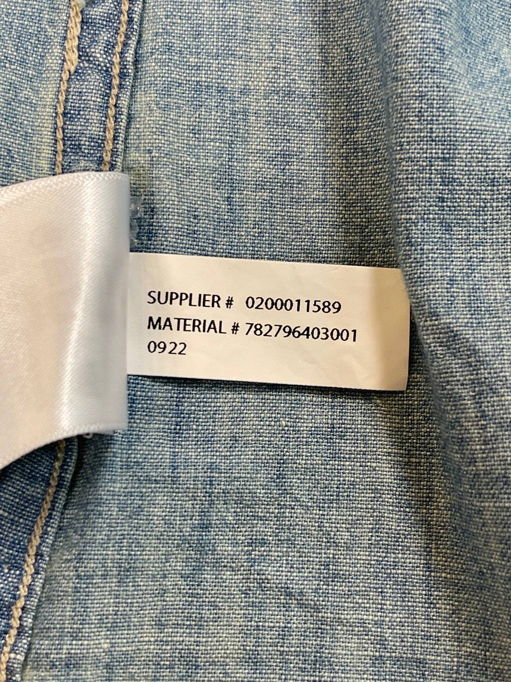 RRL Double RL Chambray Western Shirt