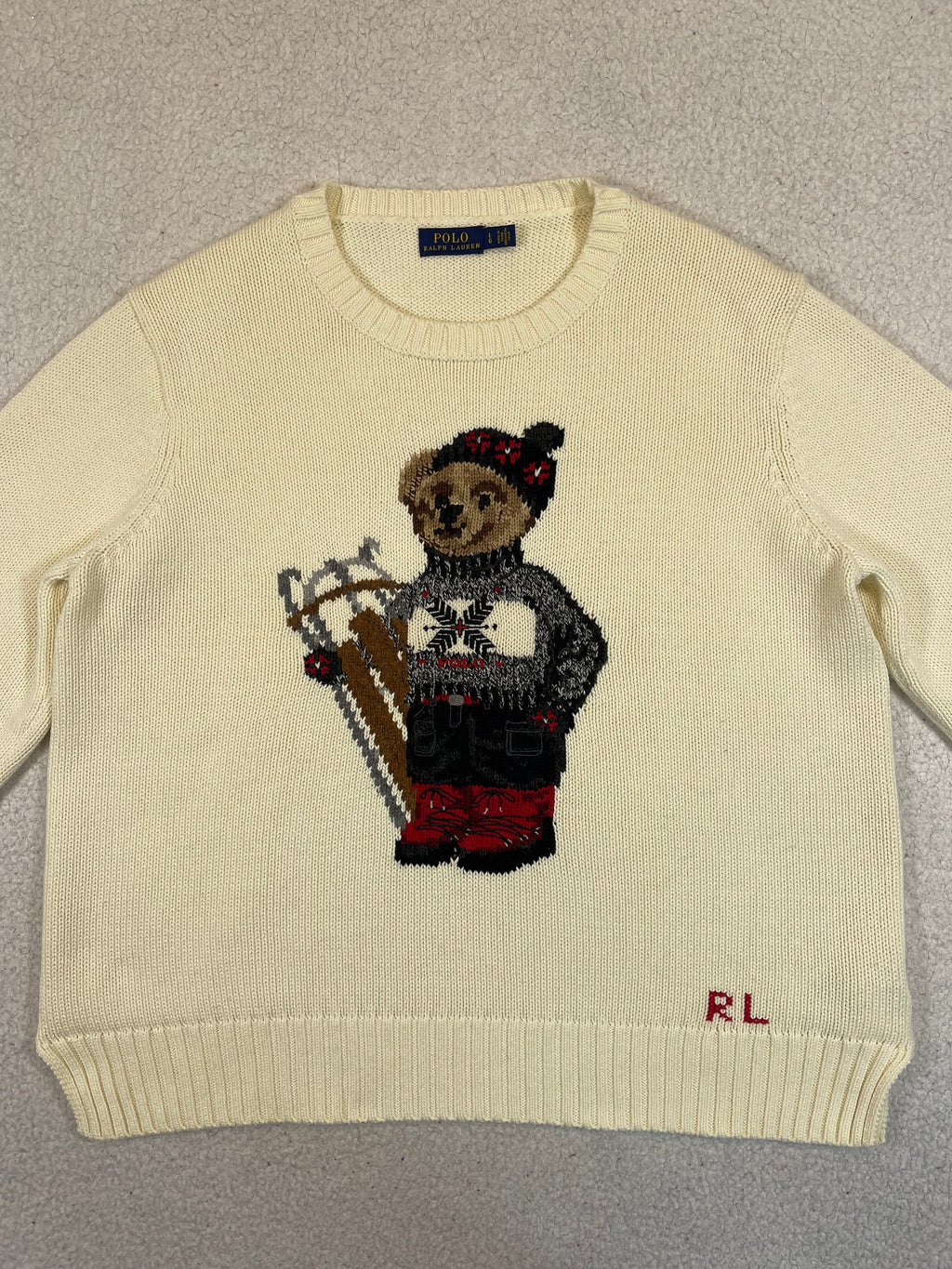 Pull Polo Ralph Lauren Polo Bear en luge