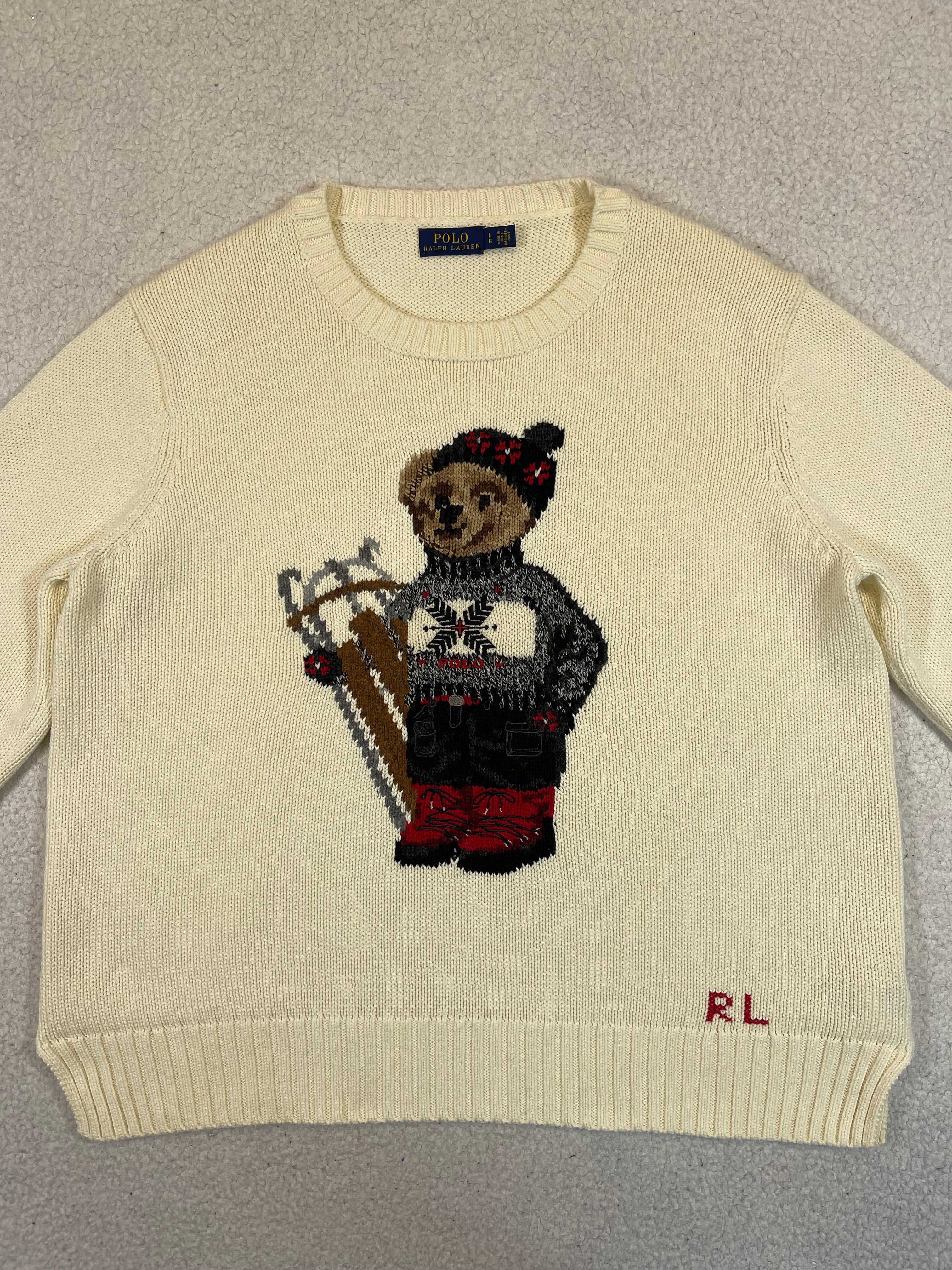 Pull Polo Ralph Lauren Polo Bear en luge