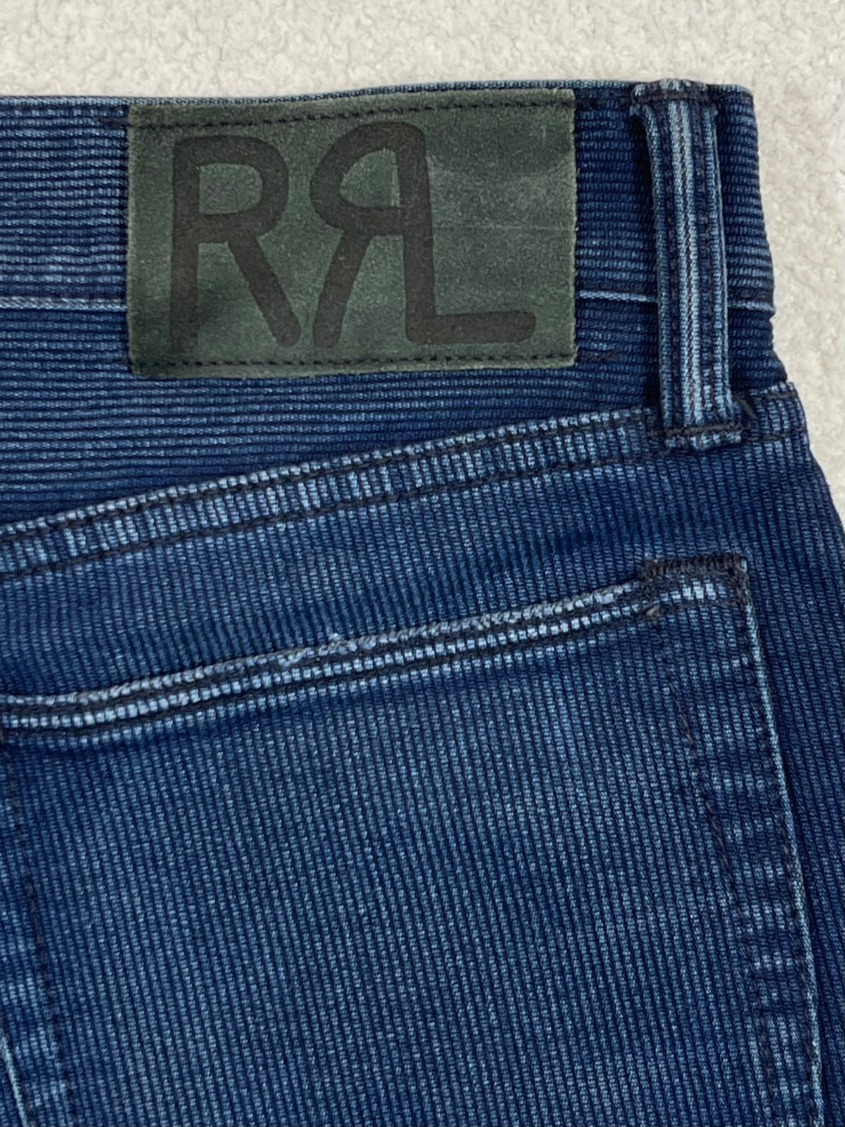 Ralph Lauren Double RL Indigo Corduroy Trousers