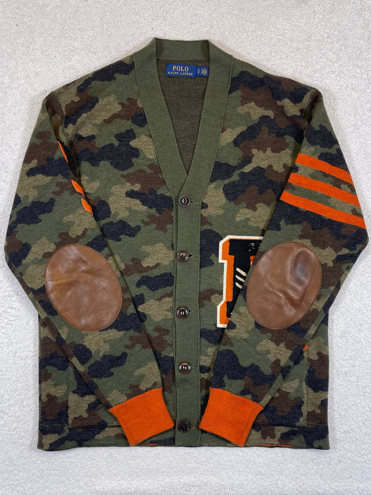 Polo Ralph Lauren Ralph’s Tiger Letterman Cardigan