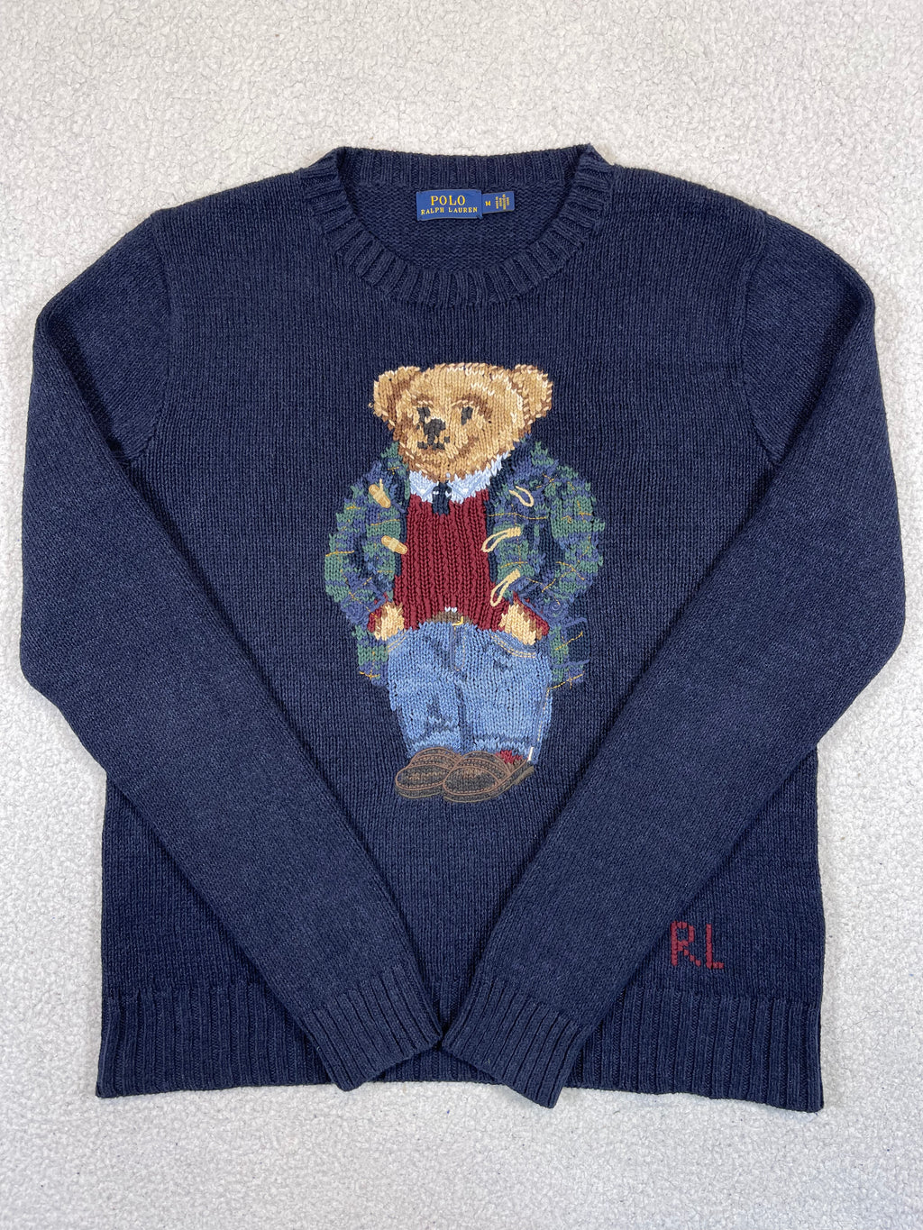 Polo Ralph Lauren Pull Polo Bear Duffle-Coat