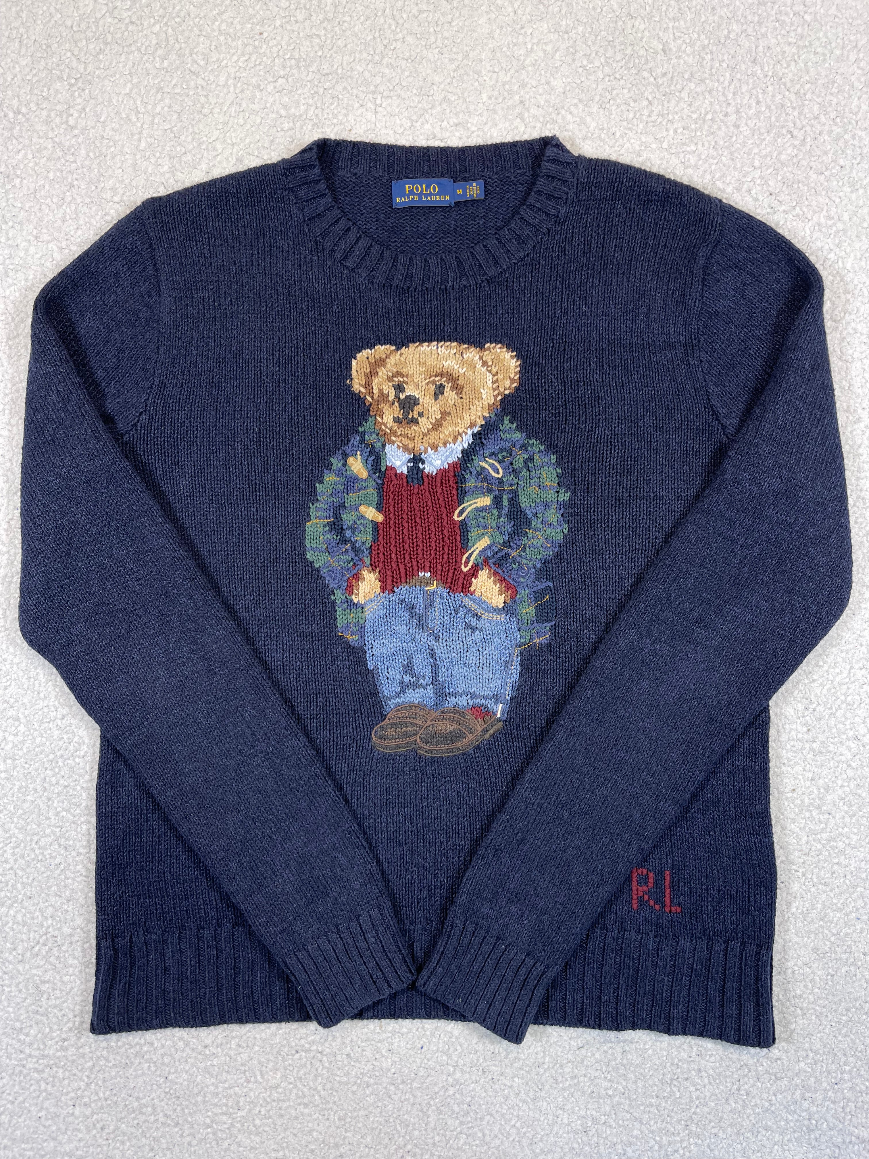 Polo Ralph Lauren Duffle-Coat Polo Bear Sweater