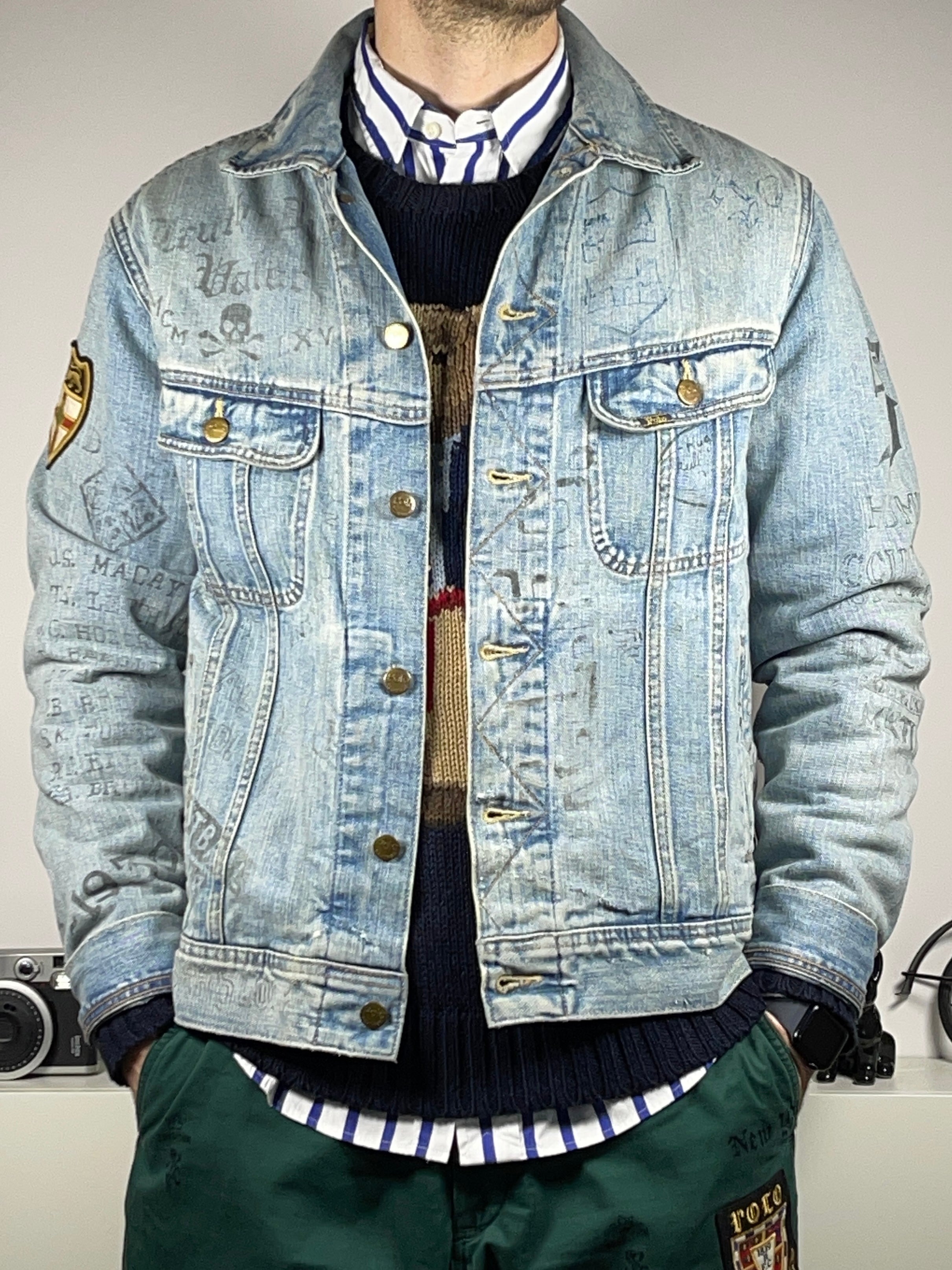Polo Ralph Lauren Polo Rugby Graphic Denim Jacket