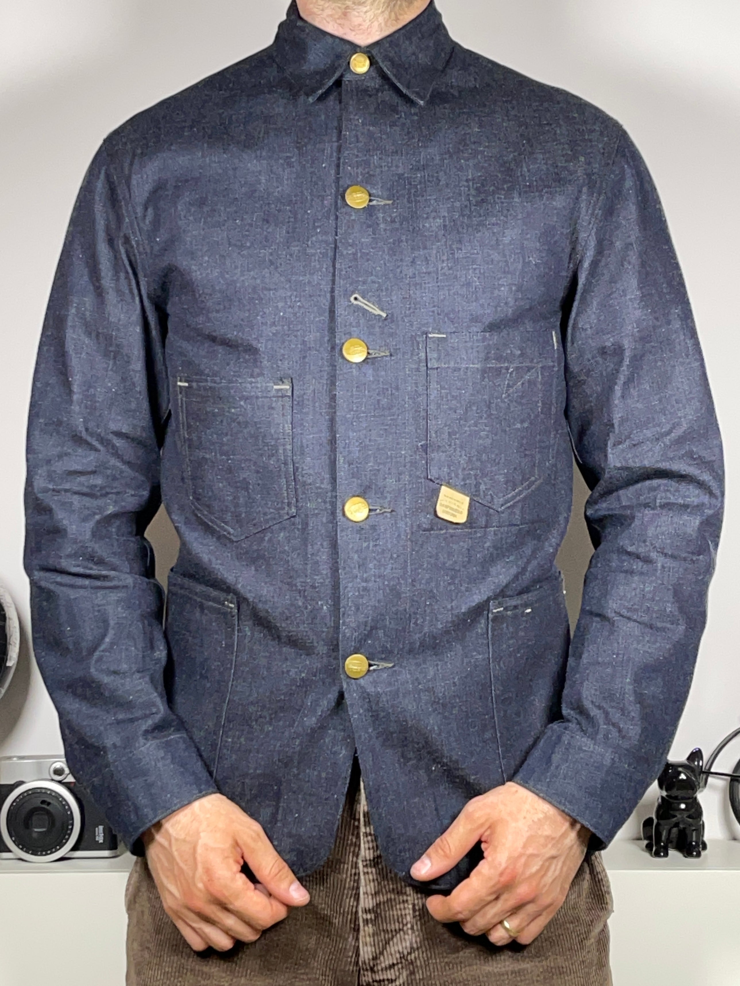 RRL Double RL Limited Edition Denim Engineer Coat