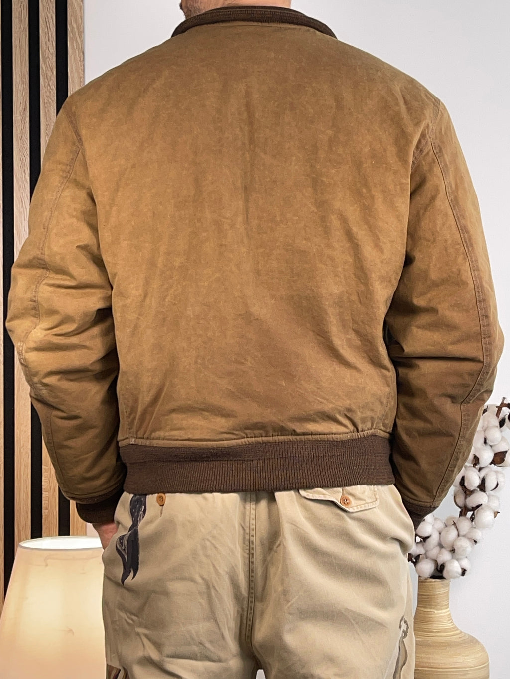 Polo Ralph Lauren Waxed Cotton Bomber Jacket (2023)