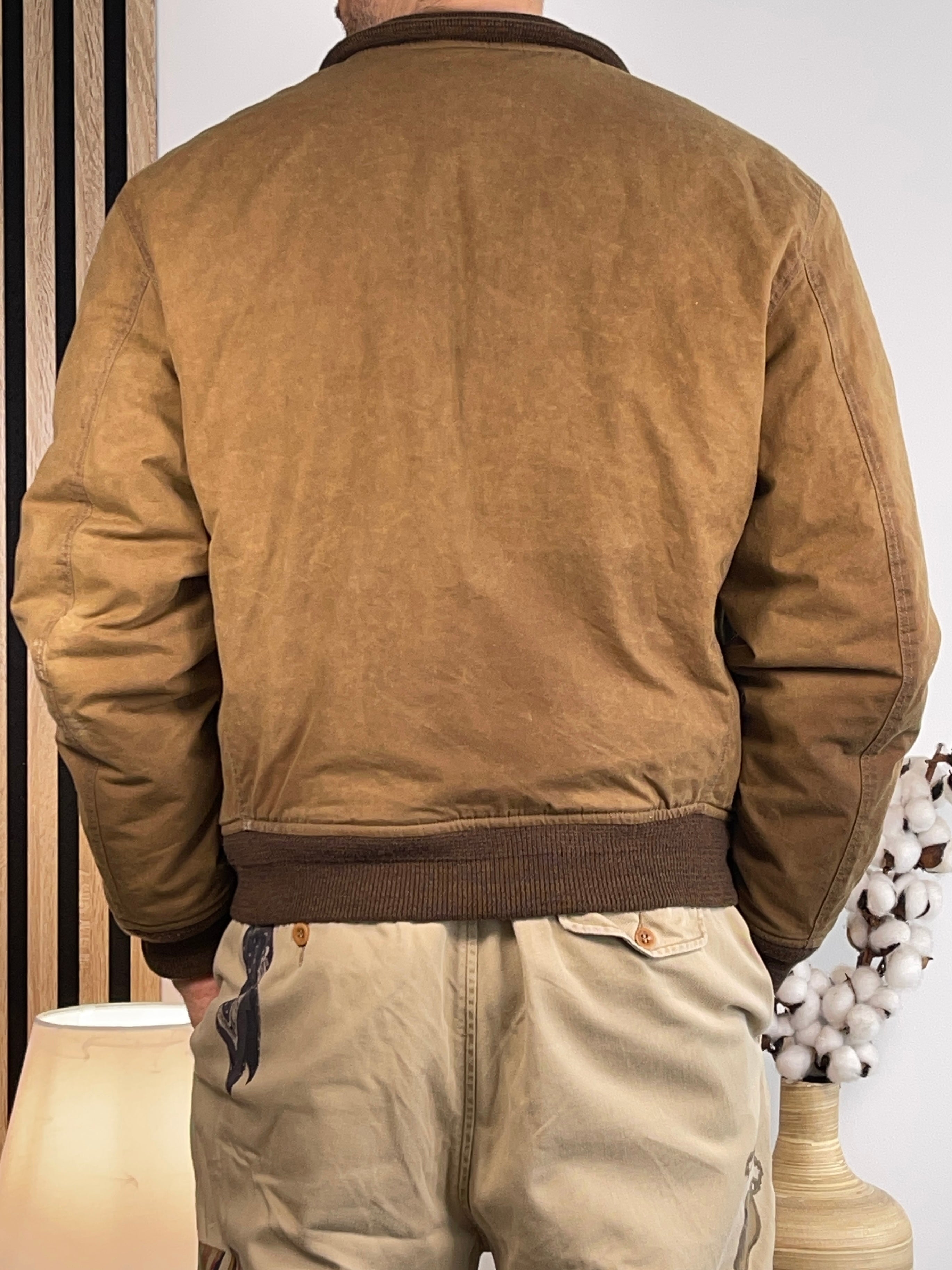 Polo Ralph Lauren Waxed Cotton Bomber Jacket (2023)